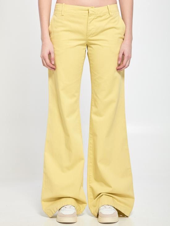Marni MARNI Women Straight Pants 20305040 YELLOW Size 27" / US 4 / IT 40 - 1 Thumbnail