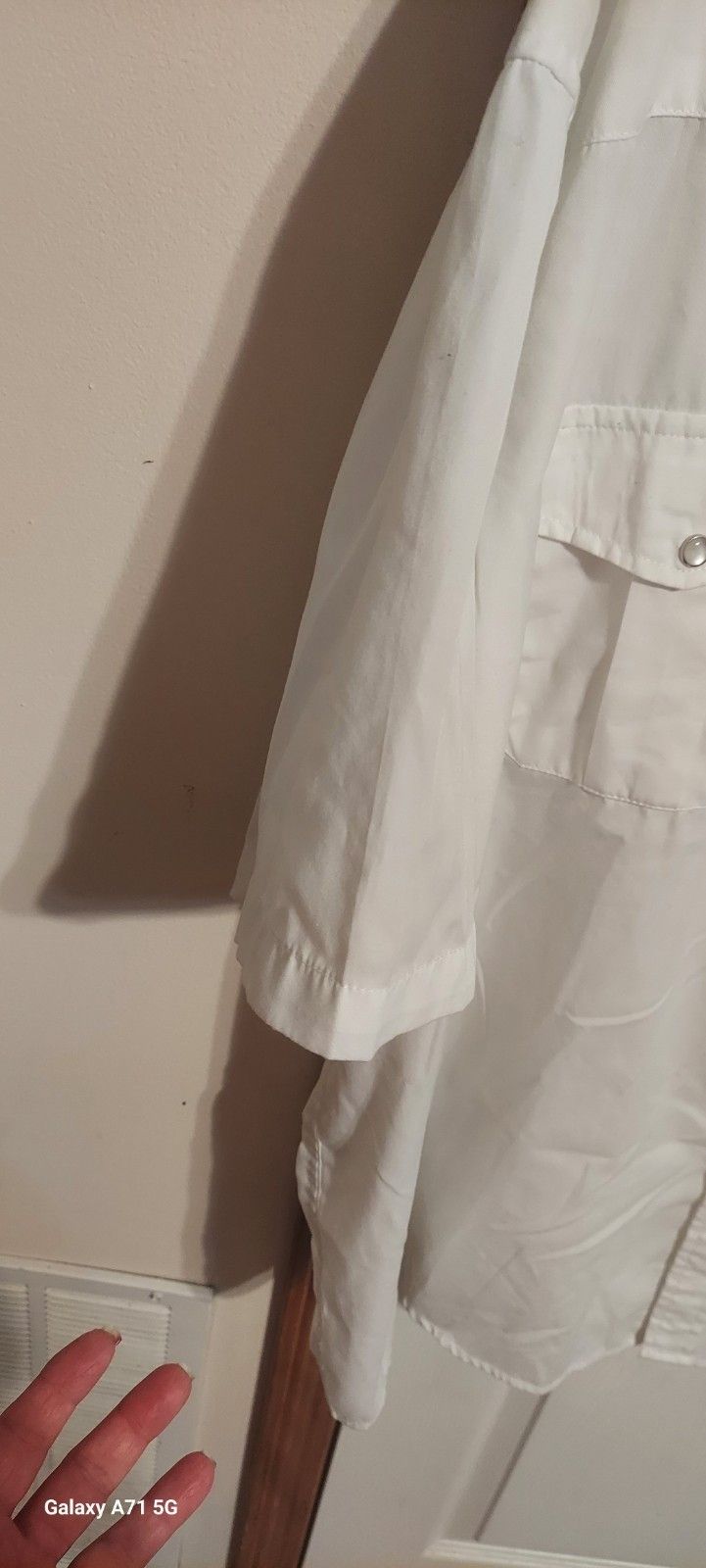 Other Pearl Snap White Short Sleeve Coevals Club Flap Pockets Siz Size US XXL / EU 58 / 5 - 5 Thumbnail