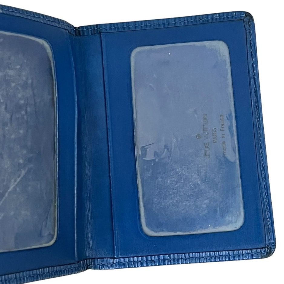 Louis Vuitton Louis Vuitton Vintage Blue Epi ID Case (Mid 90s) Size ONE SIZE - 6 Thumbnail