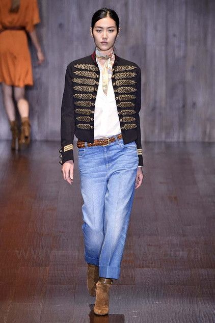 Gucci S/S 2015 RUNWAY NAPOLEON HUSSAR JACKET Size S / US 4 / IT 40 - 3 Thumbnail