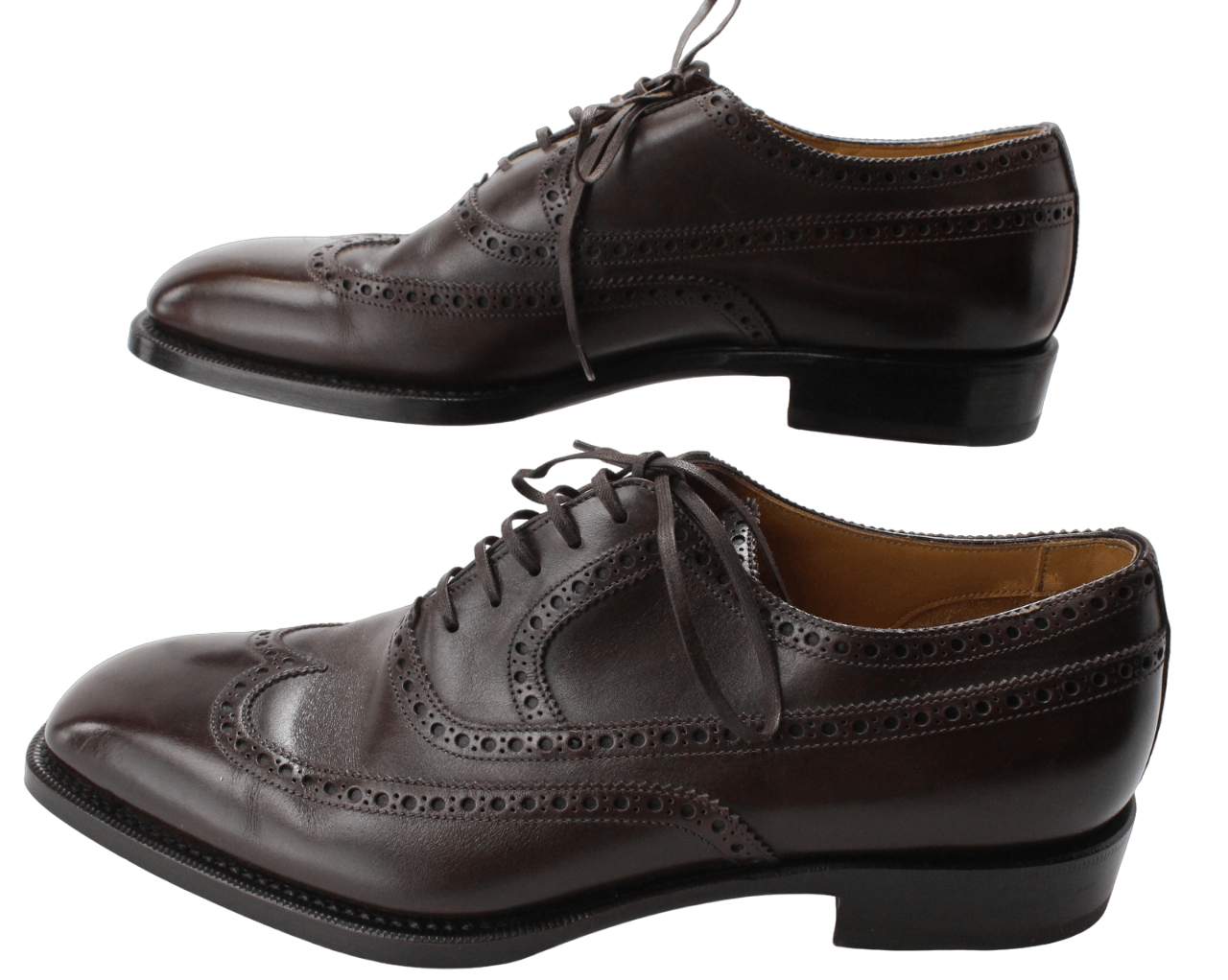 image of Suitsupply Fw1011 Formal Shoes Men's Eu 42 / Uk 8 Leather in Brown (Size 9)
