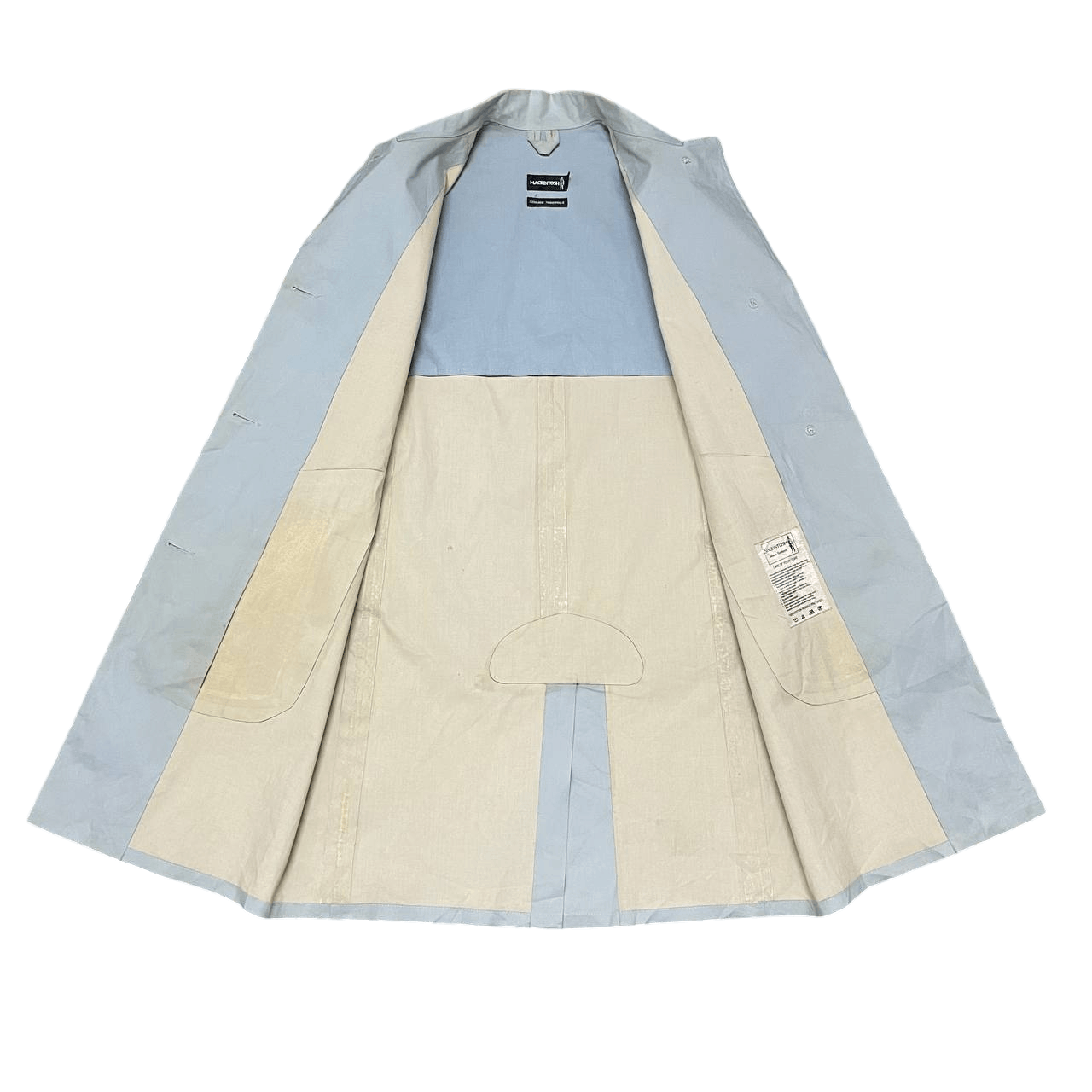 Mackintosh Vintage Mackintosh Coat 100% Cotton Rubber Proofed Size S / US 4 / IT 40 - 9 Thumbnail