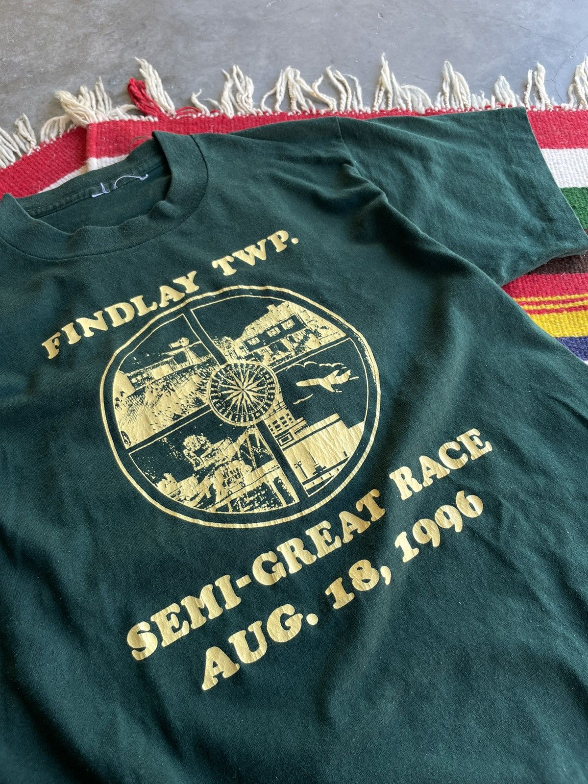 Vintage VTG 90s Race & Event : Findlay Twp. Semi-Great Race Size US M / EU 48-50 / 2 - 5 Thumbnail