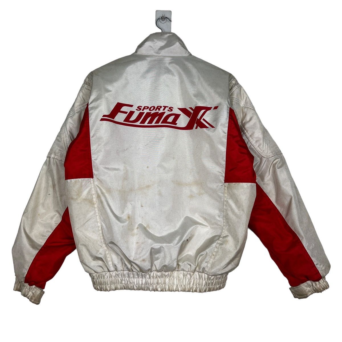 Japanese Brand 🔥 VINTAGE FUMA PLUS SPORTS RACING BOMBER JACKET Size US L / EU 52-54 / 3 - 1 Thumbnail