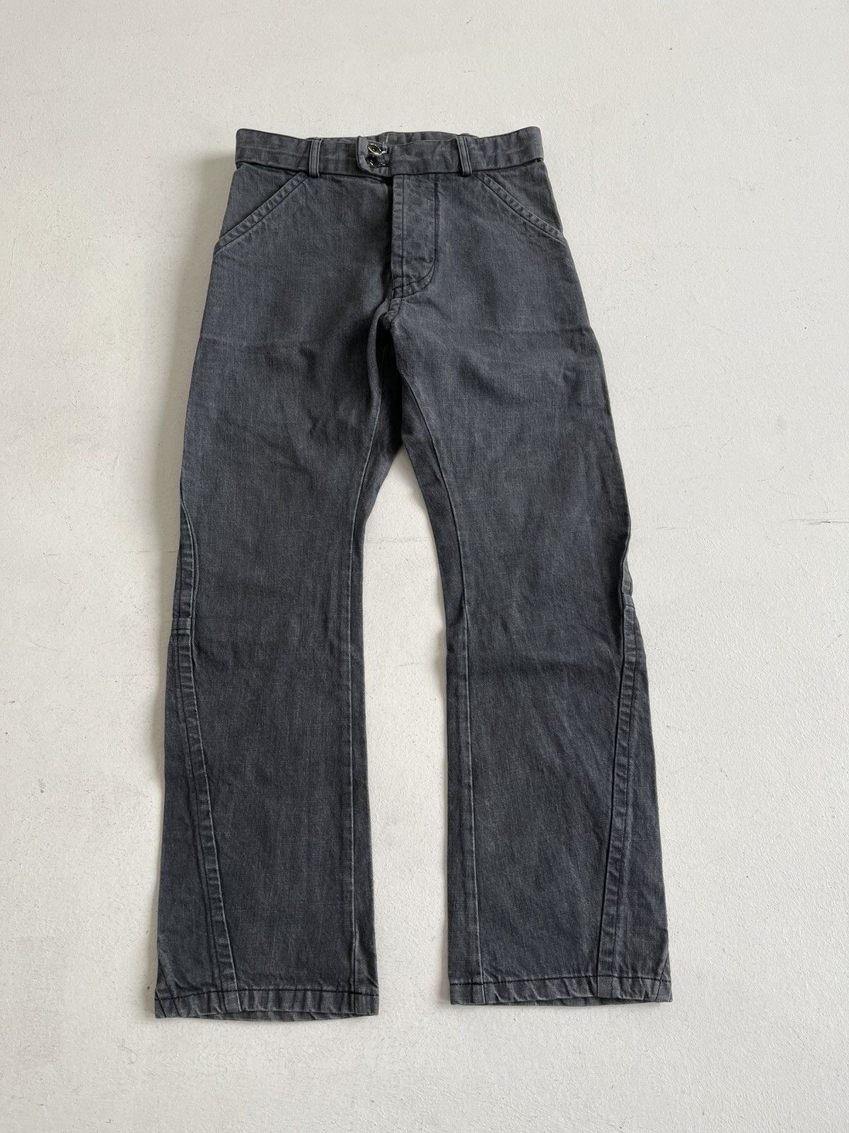 Denis Simachev Denis Simachev Archive engineered twist denim jeans gosha Size US 32 / EU 48 - 2 Thumbnail