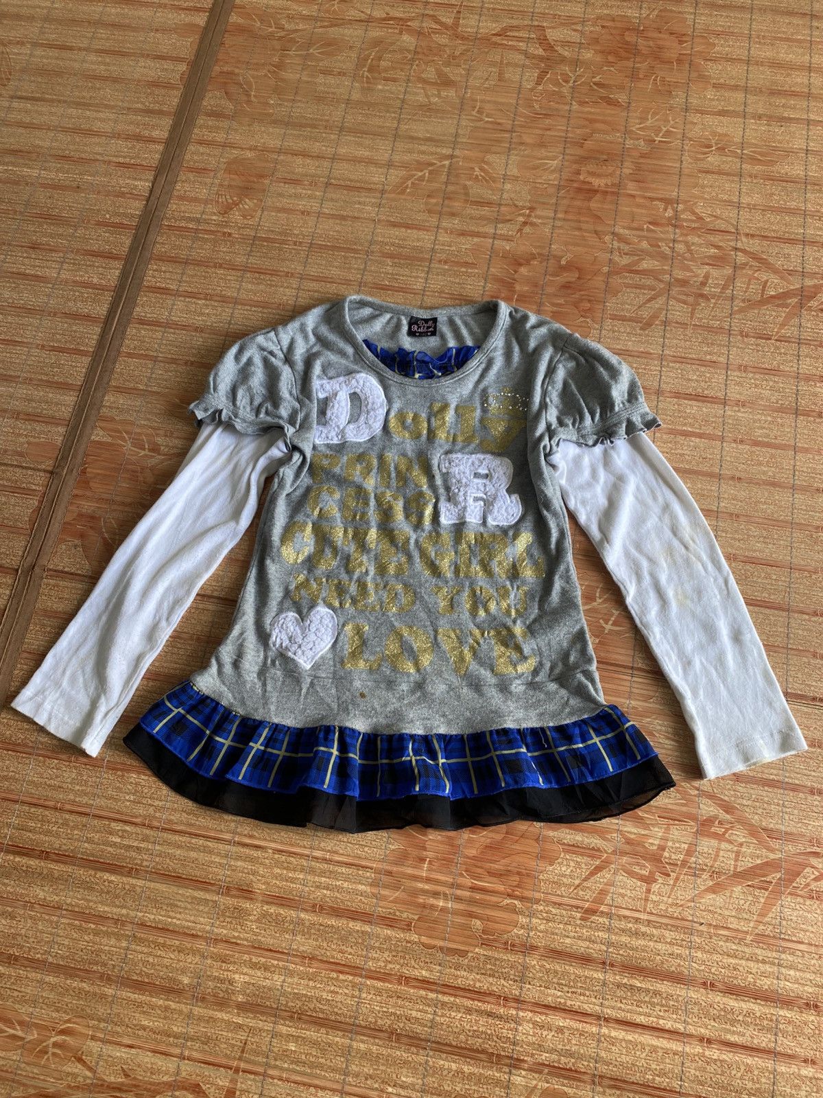 Angel Blue Dollyribbon japanese kawai vkei lgb kmrii goa fuga Size XS / US 0-2 / IT 36-38 - 1 Thumbnail