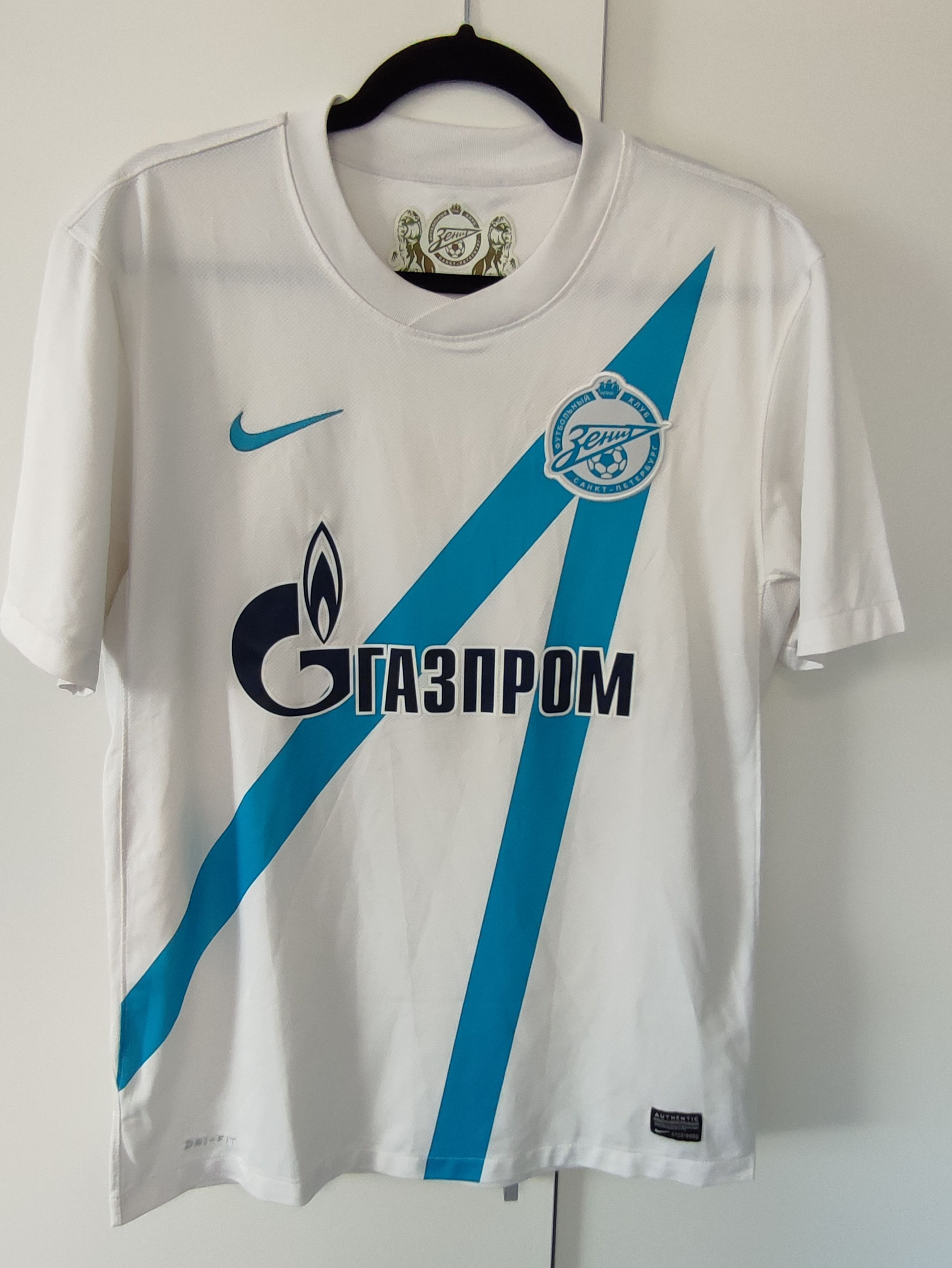 Nike 2012/13 FC Zenit St.Petersburg Away footballjersey shirt Size US M / EU 48-50 / 2 - 1 Thumbnail