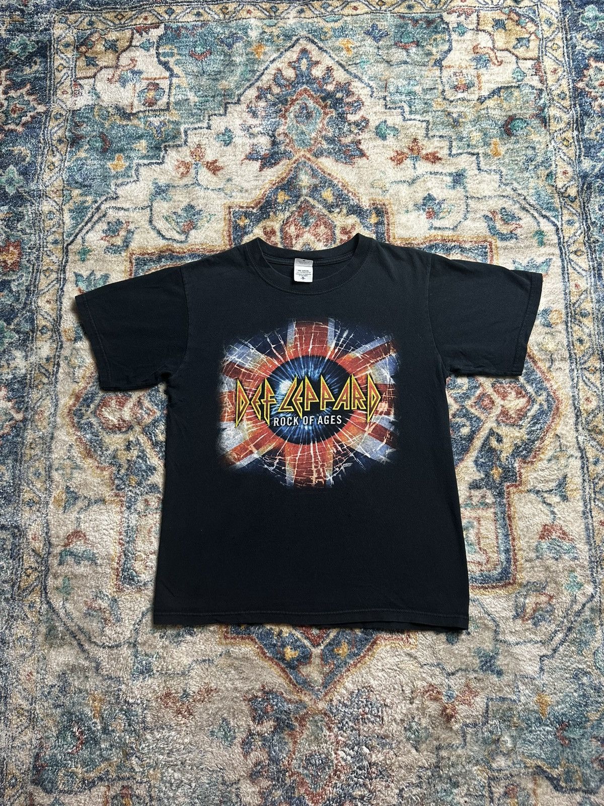 Band Tees × Vintage Vintage Def Leppard Rock Of Ages Band T-shirt Small Size US S / EU 44-46 / 1 - 1 Thumbnail