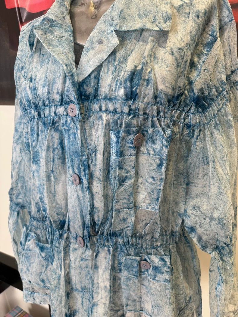 Issey Miyake issey miyake The glacier blue burned the shirt Size M / US 6-8 / IT 42-44 - 7 Thumbnail