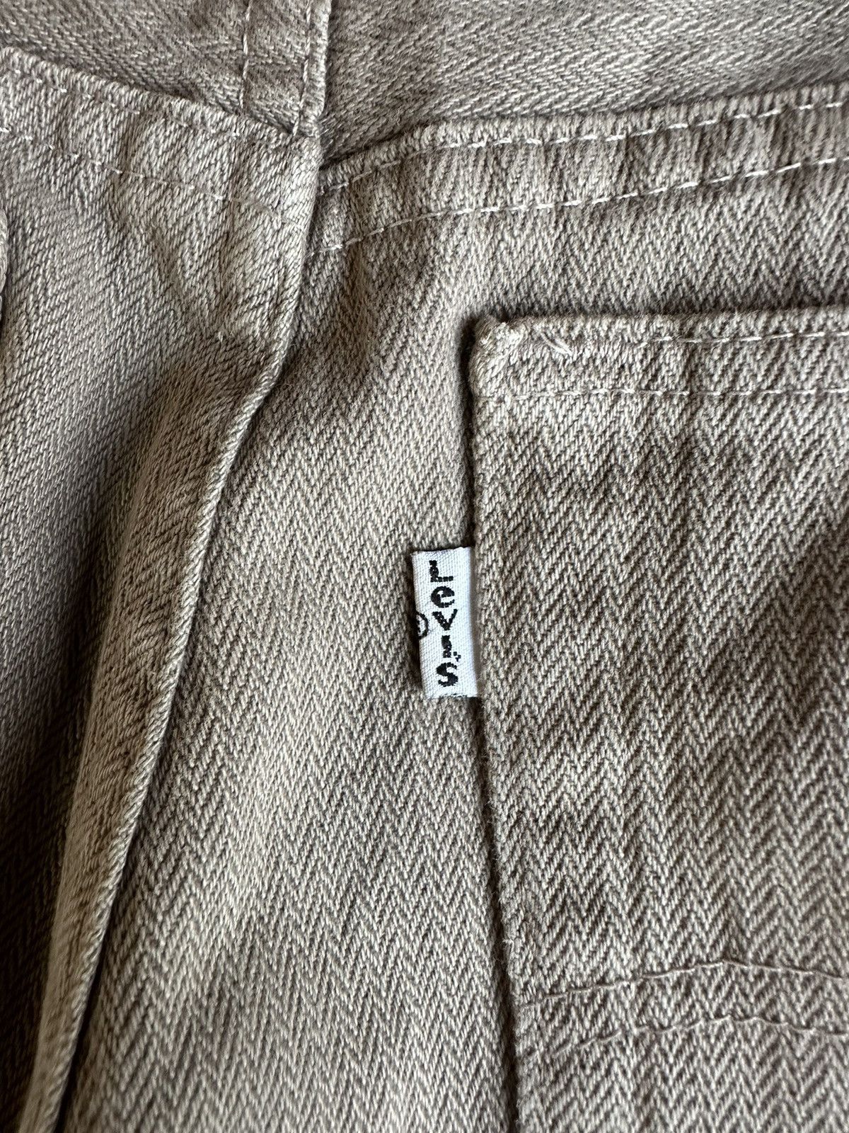 Levi's Limited Levis 443 Italy Brown Vintage Denim D519 Size US 32 / EU 48 - 6 Thumbnail