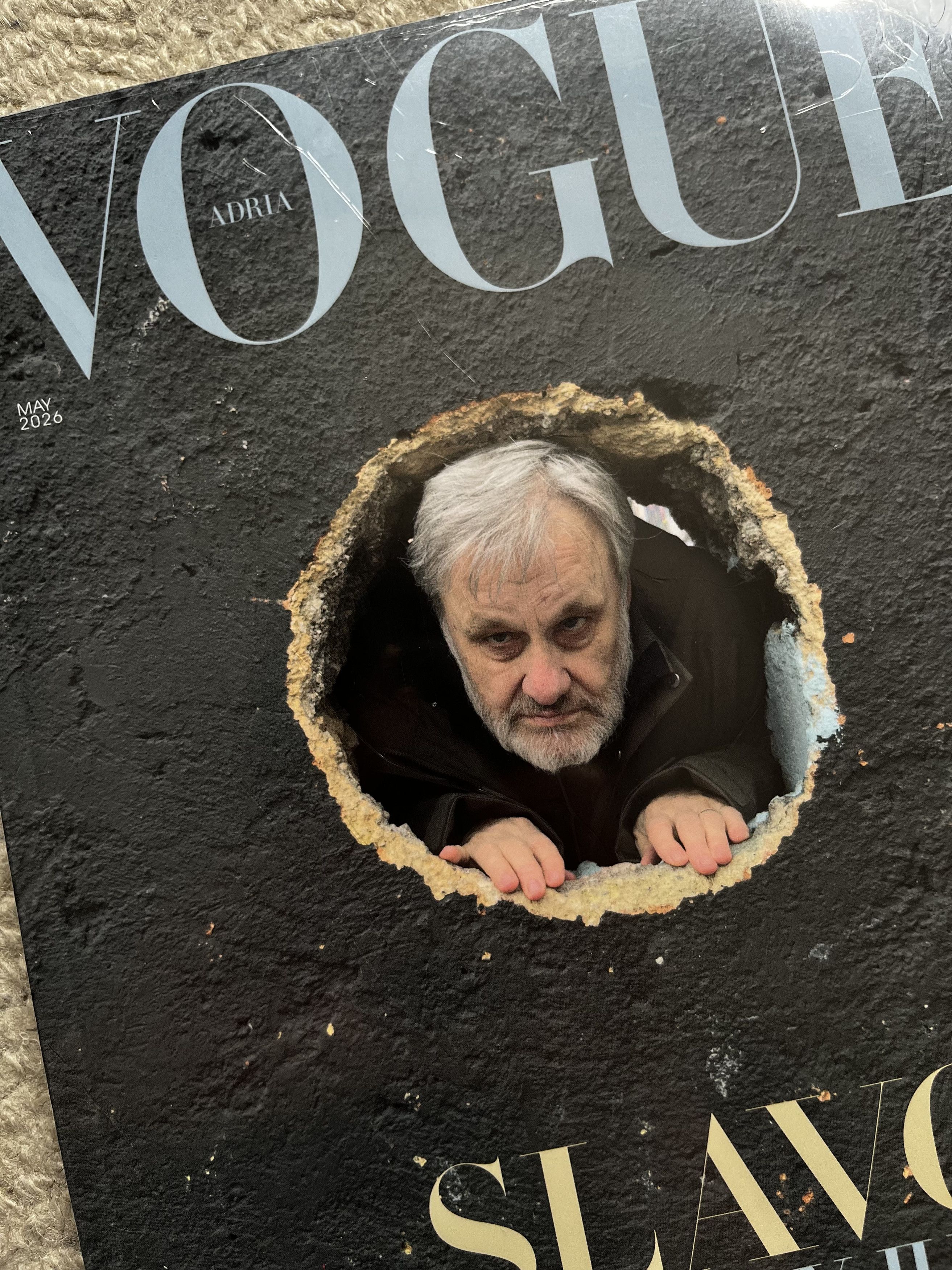 Vogue Vogue Adria May 2026 #23 Slavoj Zizek Cover Size ONE SIZE - 3 Thumbnail