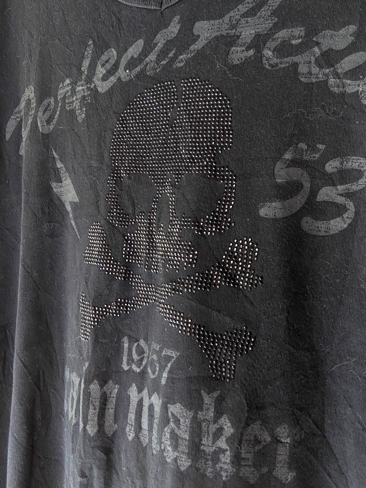 In The Attic STRANGE HEAVEN RAIN MARKER SKULL LONG SLEEVE Size US S / EU 44-46 / 1 - 5 Thumbnail
