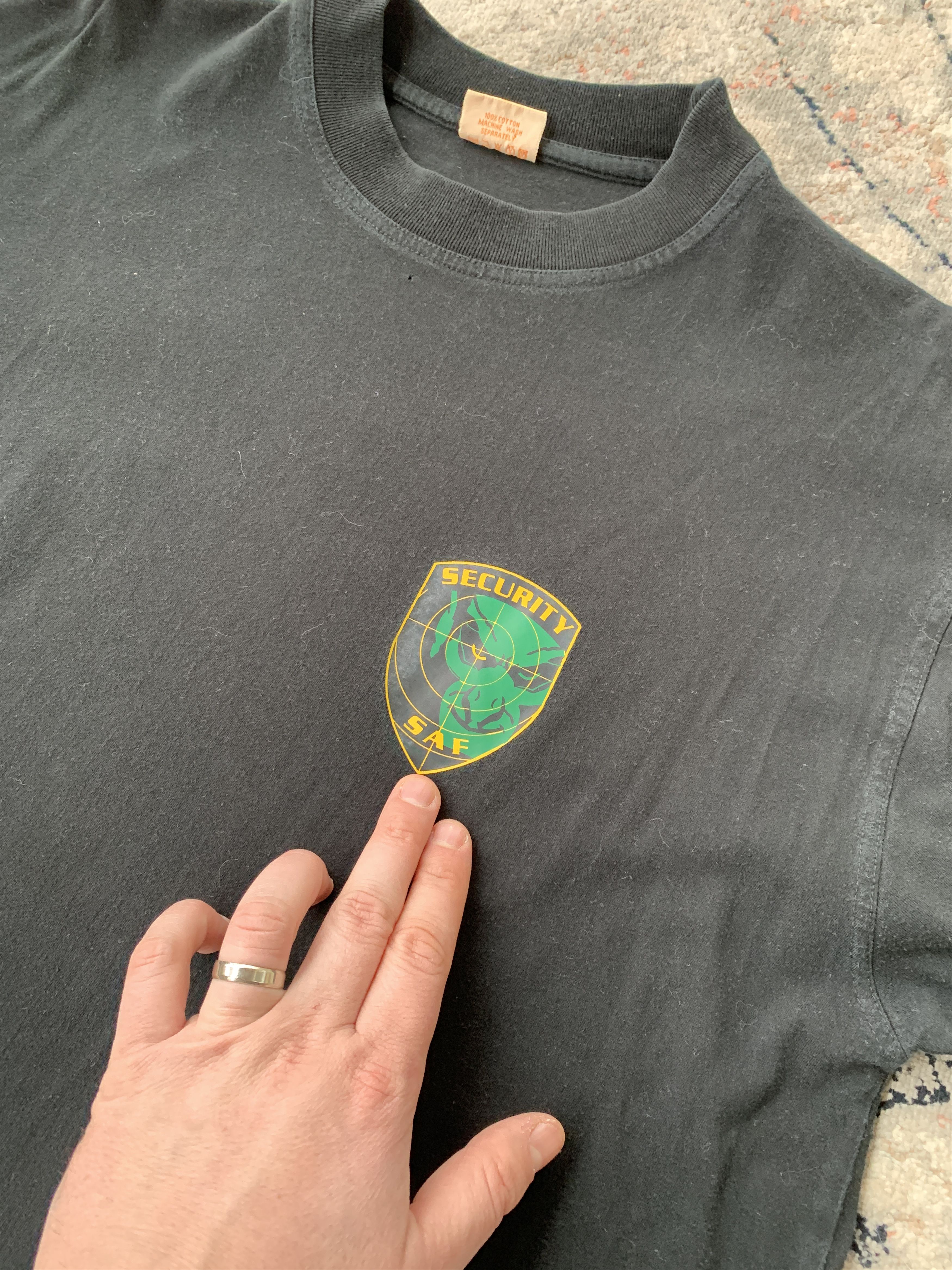 Other Vintage Security Saf Tee Size US XL / EU 56 / 4 - 3 Thumbnail