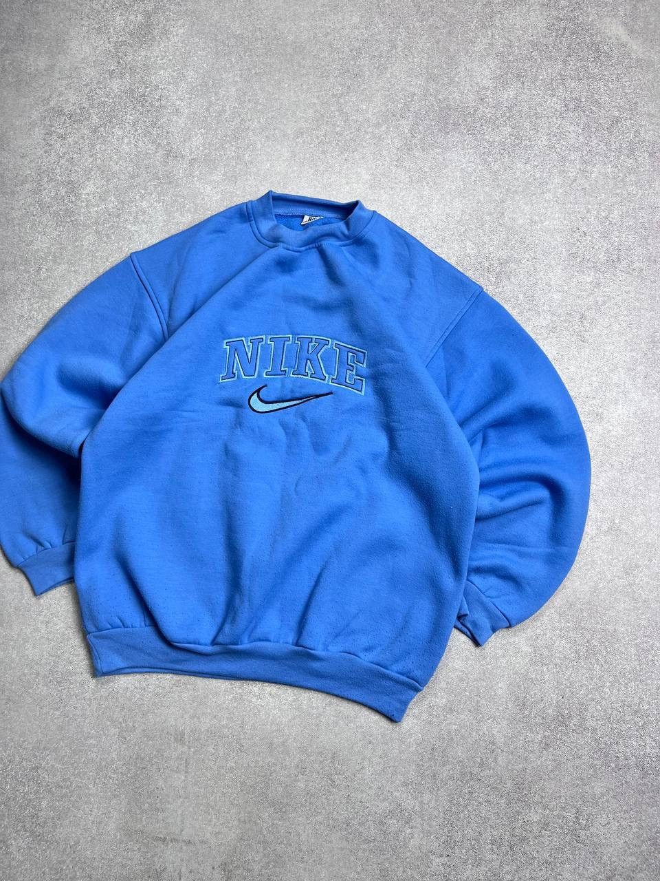 Nike Vintage Nike Swoosh Boxy Sweatshirt L Size US M / EU 48-50 / 2 - 2 Thumbnail