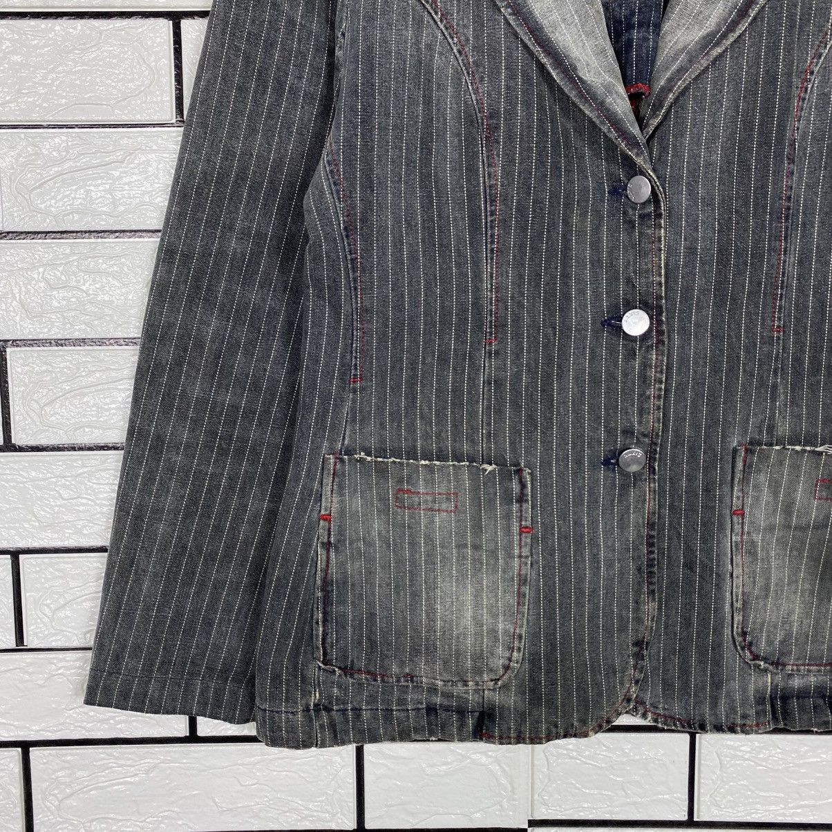 Japanese Brand 📌Hickory Chore Work Jacket Miss Sixty Issey Miyake Size M / US 6-8 / IT 42-44 - 5 Thumbnail