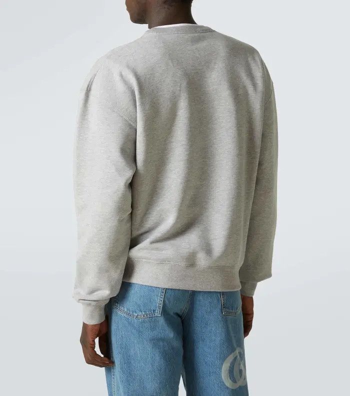 Gucci oc11z0226 Cotton Jersey Sweatshirt With Embroidery Gray Size US XS / EU 42 / 0 - 6 Thumbnail