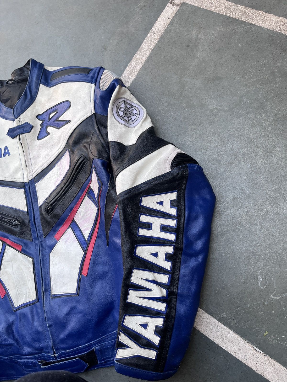 Vintage Rare Vintage Yamaha Racing Leather Jacket – Level 2 Armored Size US XL / EU 56 / 4 - 5 Thumbnail
