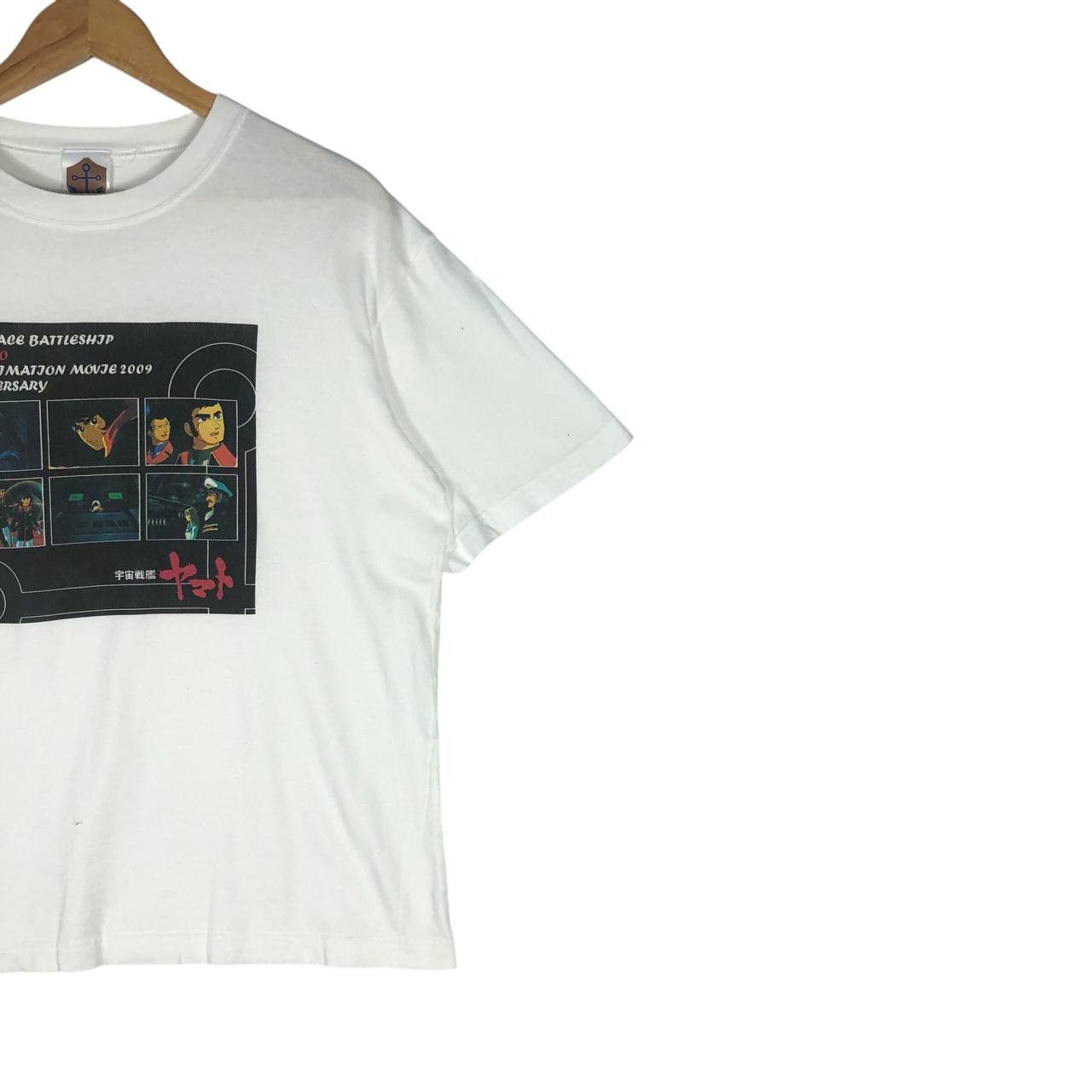 Anime × Vintage Vintage Anima New Space Battleship Yamato men T-shirt Size US M / EU 48-50 / 2 - 4 Thumbnail