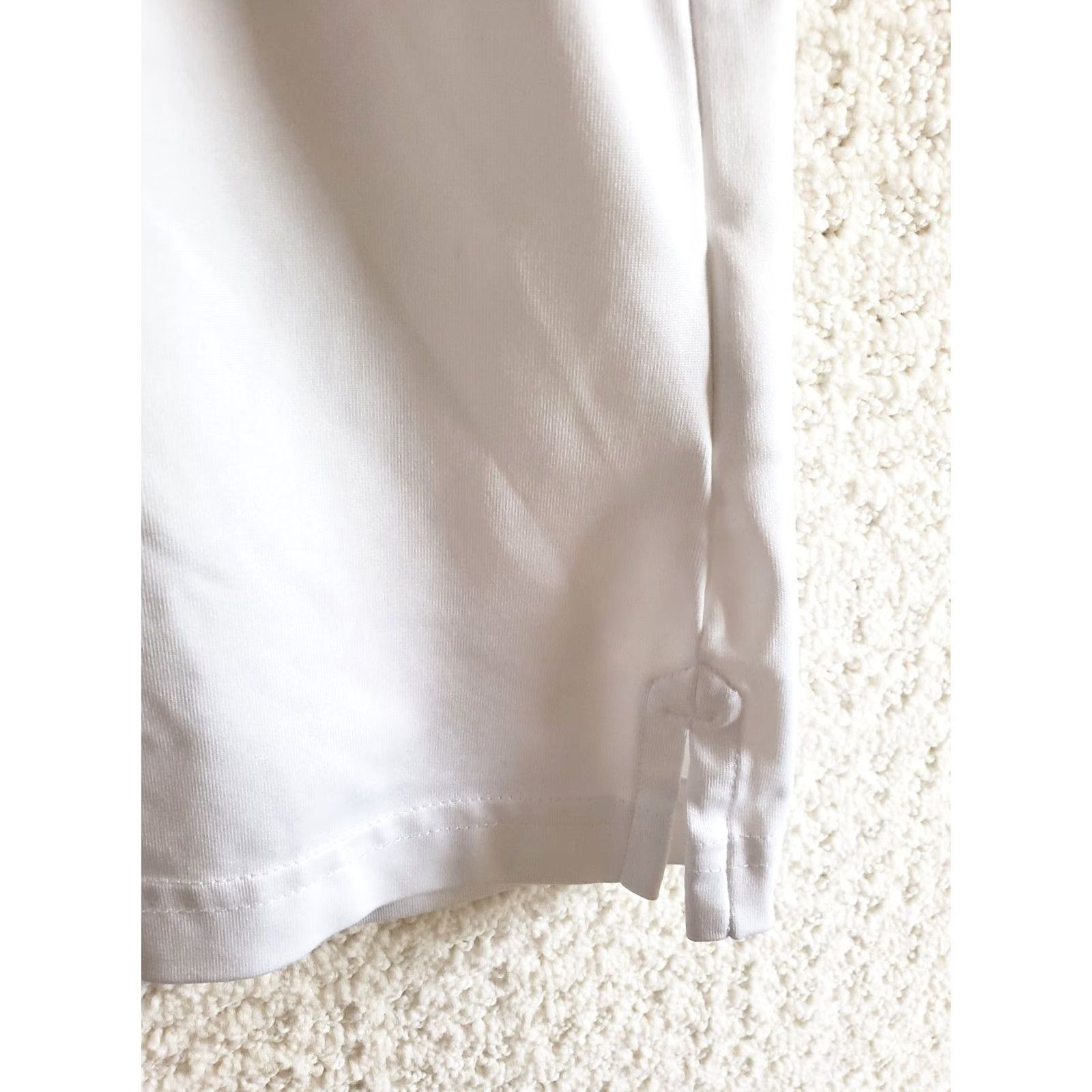 Lands' End Lands' End Men's M White Performance Golf Polo Shirt Size US M / EU 48-50 / 2 - 5 Thumbnail