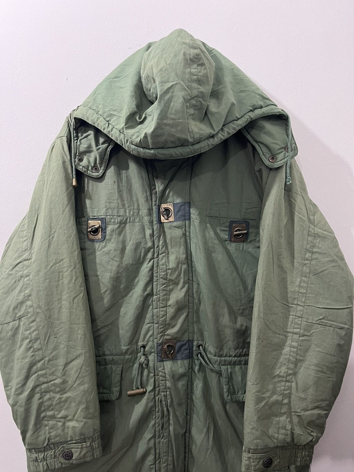 20471120 Vintage 80s Mighty-Mac M-65 Style Field Jackets Size US L / EU 52-54 / 3 - 2 Thumbnail