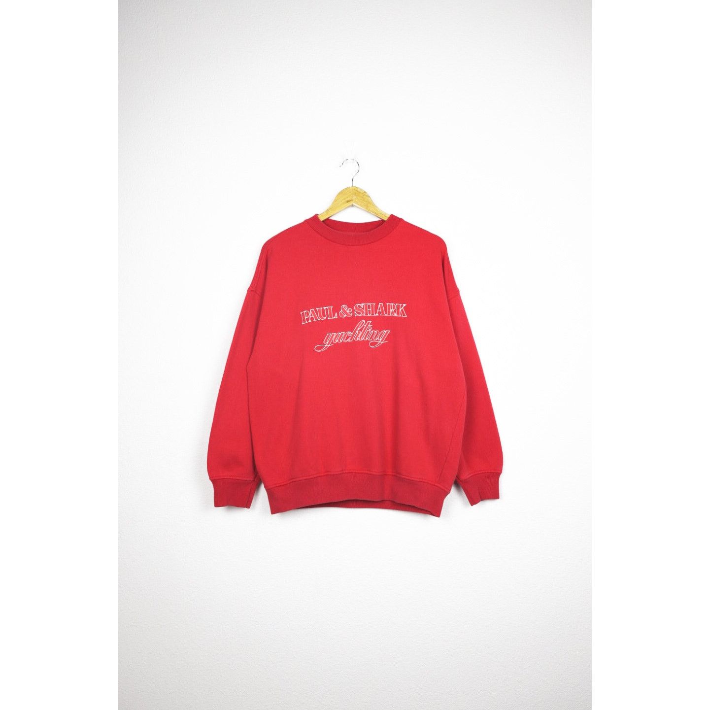 Paul & Shark Vintage Paul & Shark Yachting Logo Sweatshirt Crew 90s Size US M / EU 48-50 / 2 - 1 Thumbnail