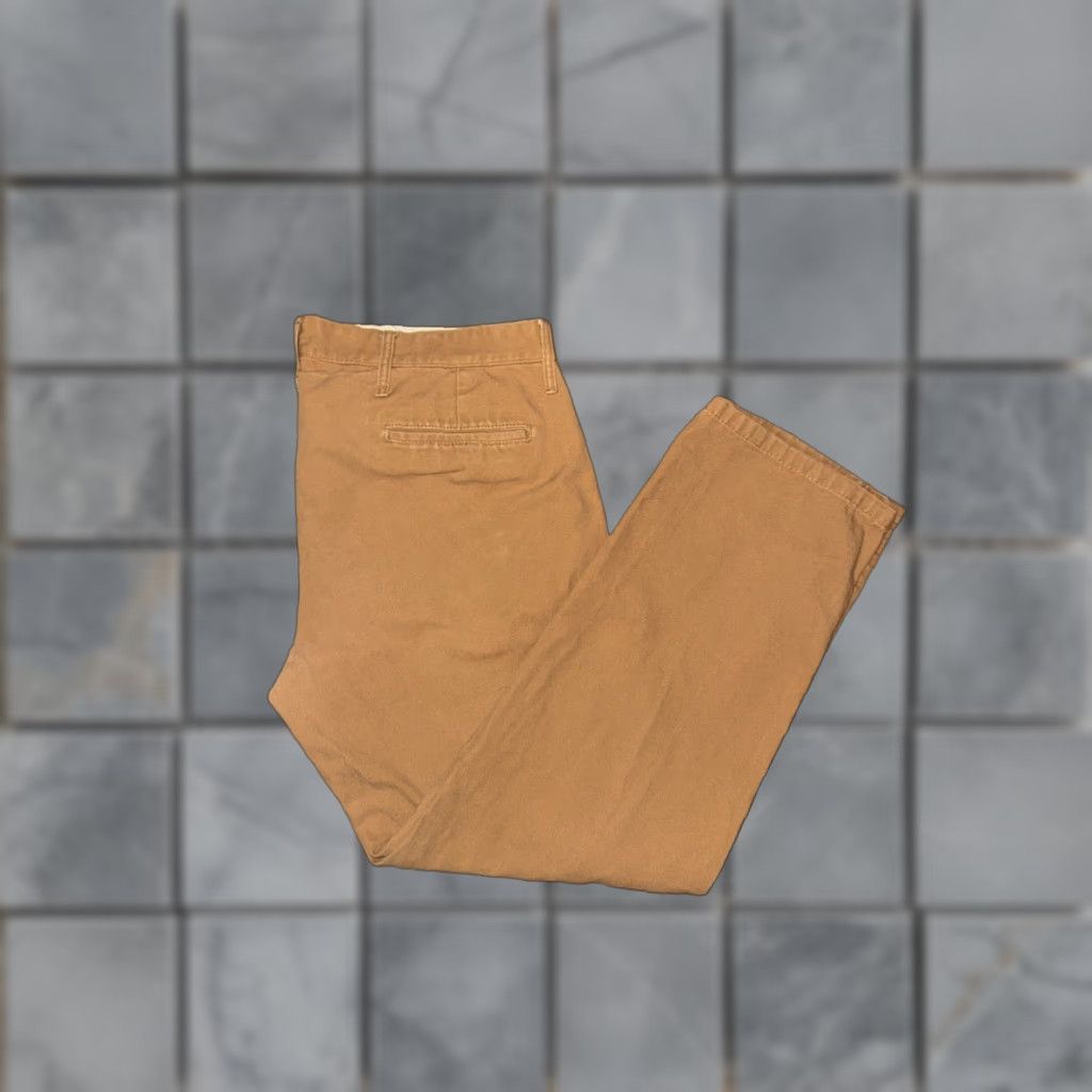 Epaulet VINTAGE Epaulet New York Canvas Pants Brown 37x30 Button Fly Made In USA Size US 37 - 1 Thumbnail