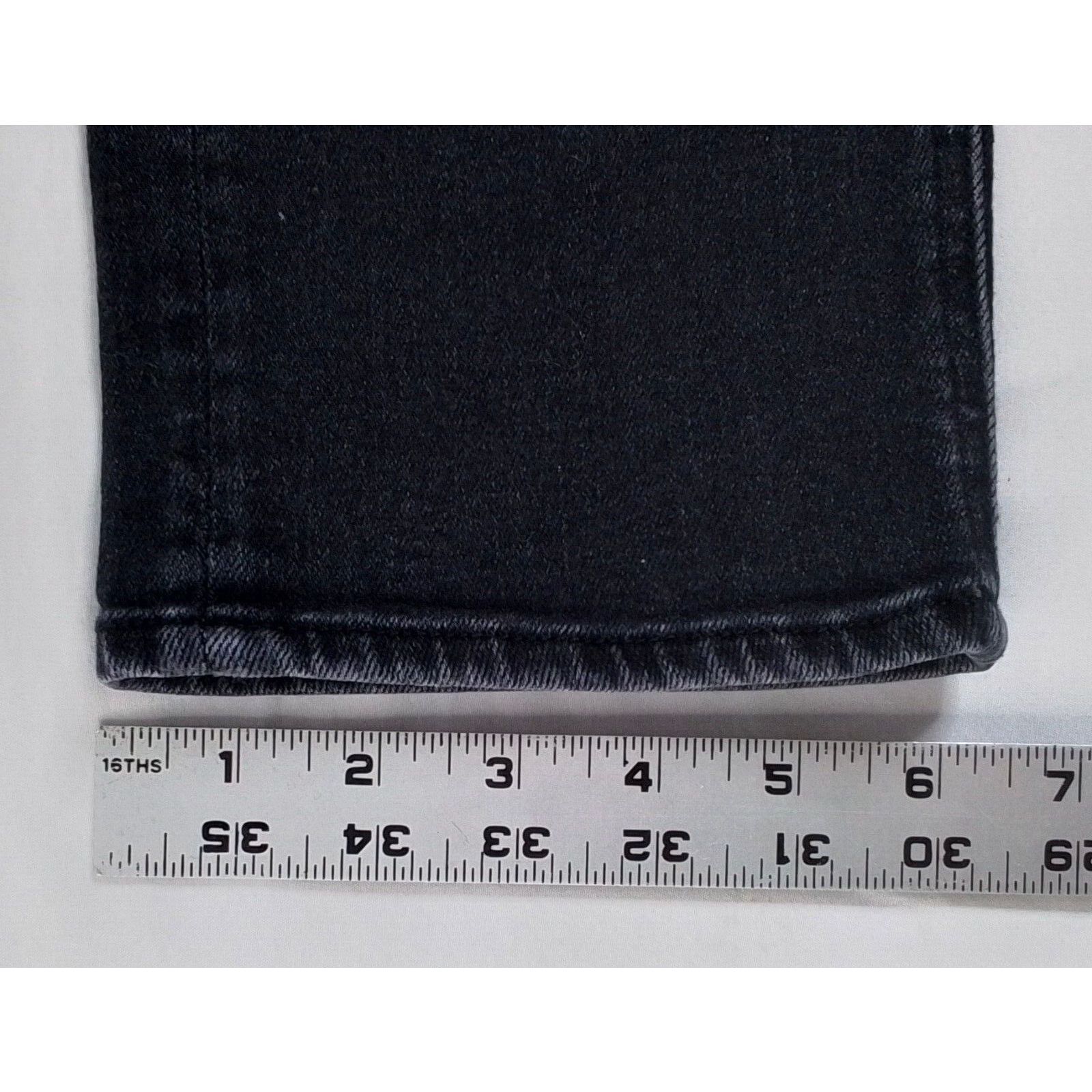 MOTHER Mother Denim Women's 26 The Midrise Dazzler Jean Black Size 26" / US 2 / IT 38 - 14 Thumbnail