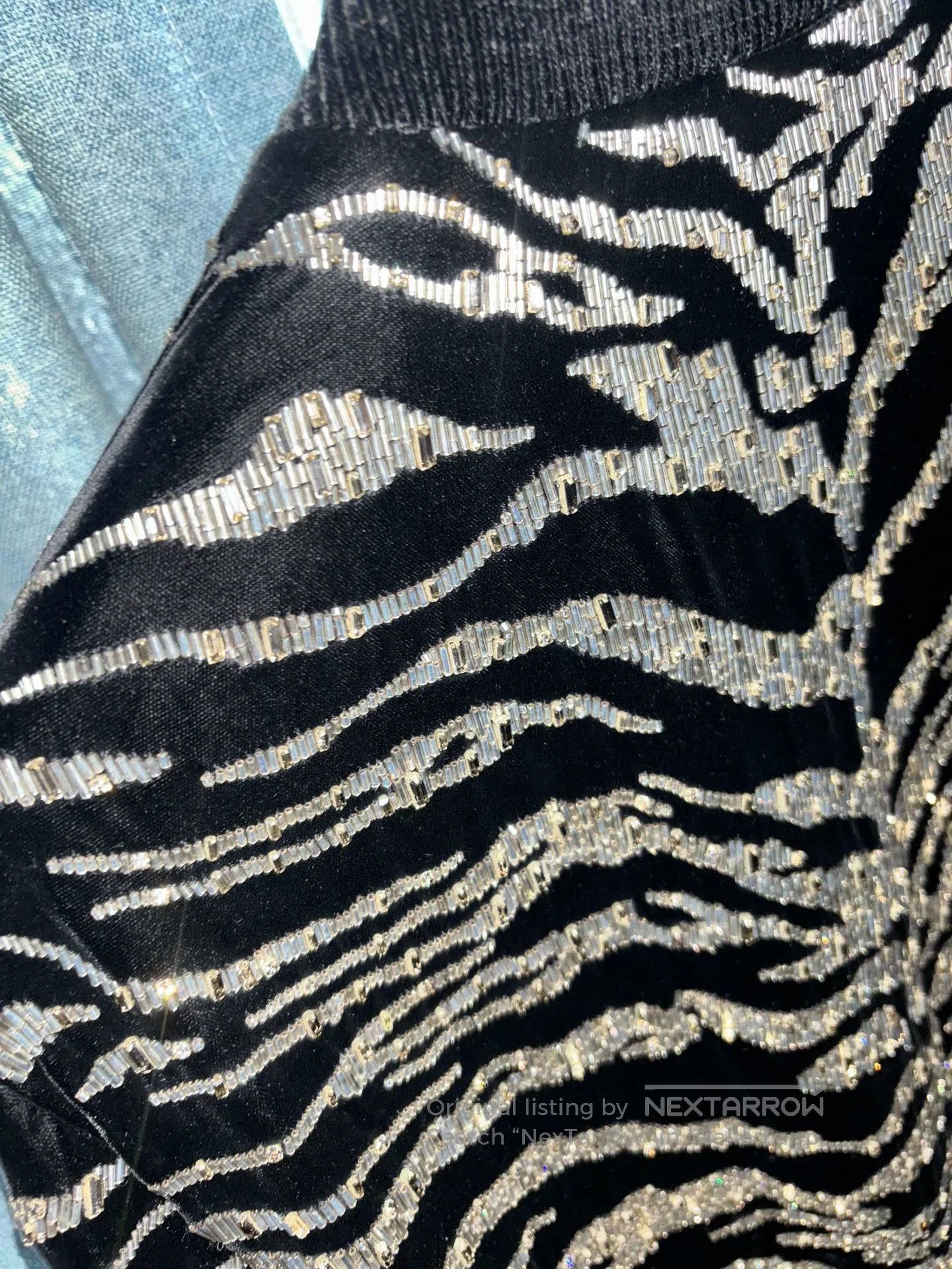 Saint Laurent Paris Saint Laurent 2018FW Tiger Silver Gown. Size US S / EU 44-46 / 1 - 5 Thumbnail