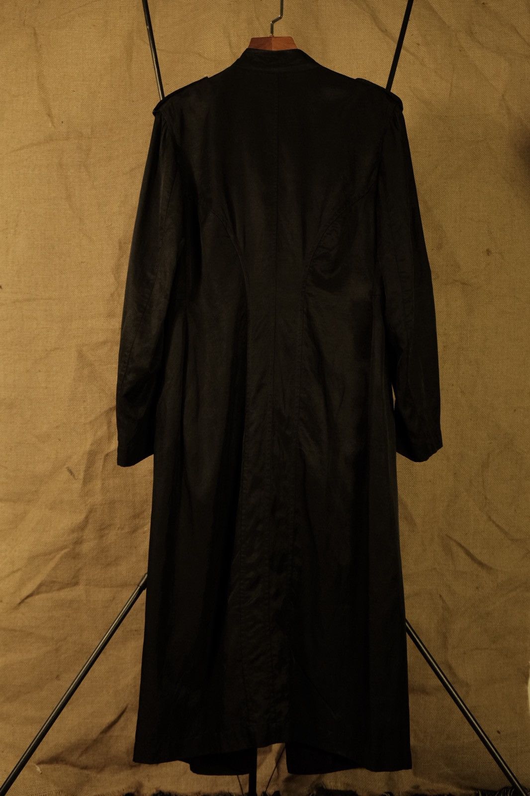 Yohji Yamamoto 2000s Y’s Yohji Yamamoto Military Linen Long Coat Size M / US 6-8 / IT 42-44 - 5 Thumbnail