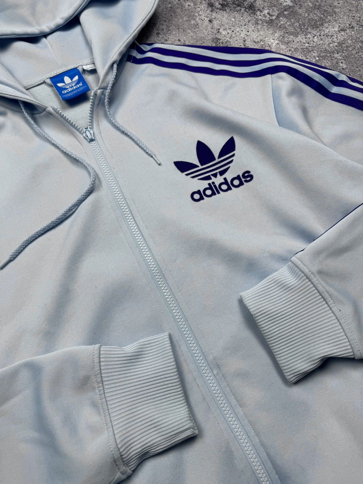 Adidas Vintage Adidas Y2K Firebird Striped Track Zip Hodie Japanese Size US XXL / EU 58 / 5 - 10 Thumbnail