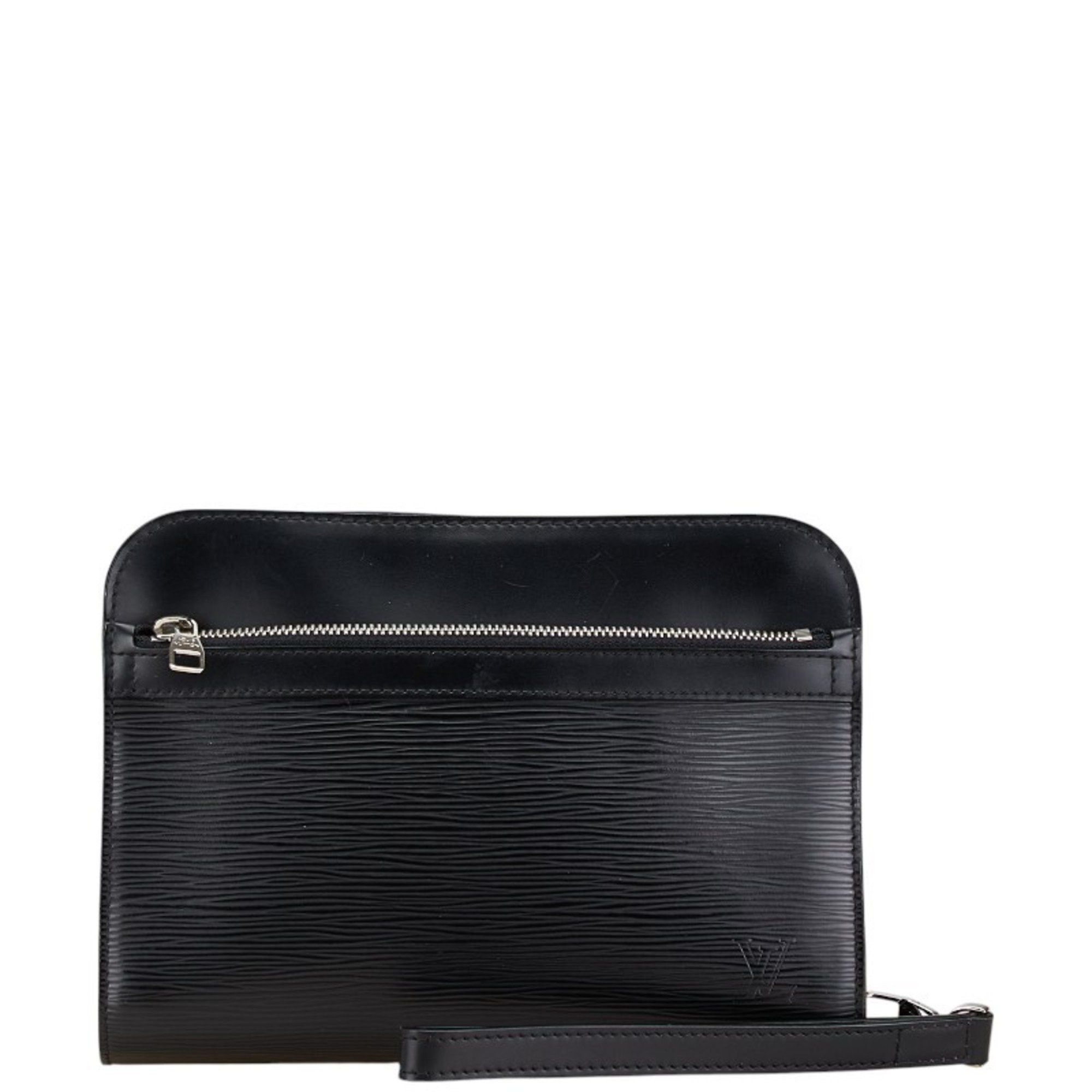 Louis Vuitton Epi Oche Clutch Bag M59362 Noir Black Leather Men's LOUIS VUITTON
