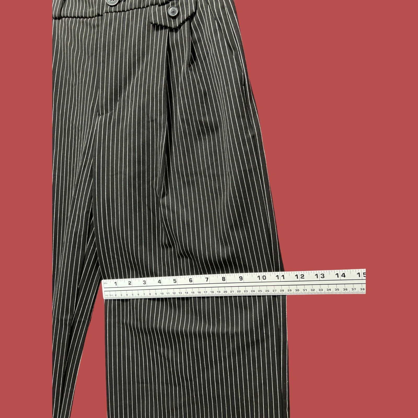 Other A New Day - Women's High Rise Relaxed Pants Length & Wide Le Size 27" / US 4 / IT 40 - 7 Thumbnail
