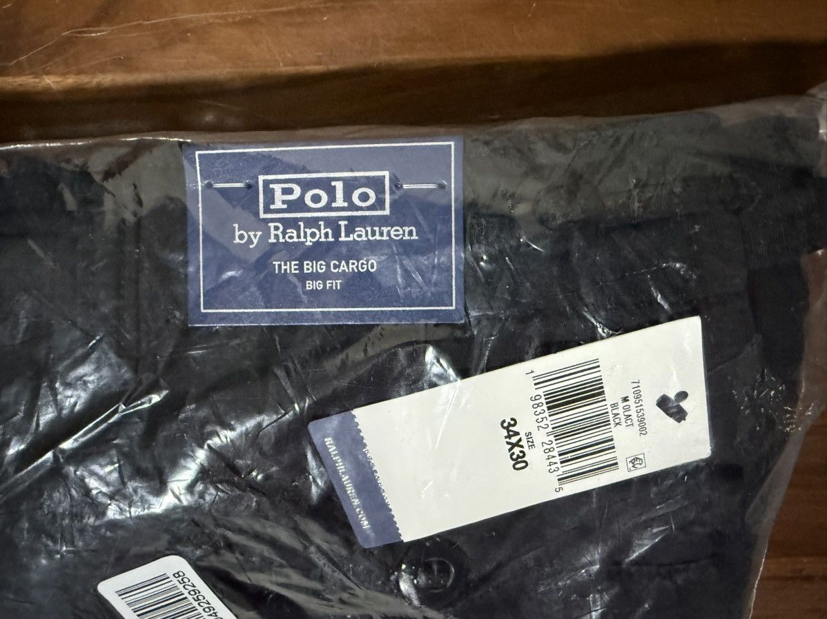 Polo Ralph Lauren Polo Ralph Lauren The Big Cargo Pant Pants Black Size 34 x30 Size US 34 / EU 50 - 8 Thumbnail