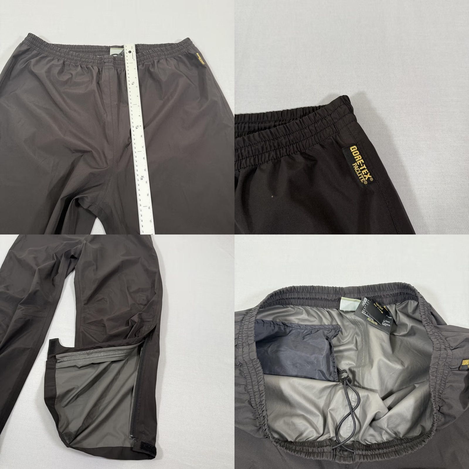 Bass Pro Shops Bass Pro Shops Pants Mens XL Black Goretex Paclite Rain Waterproof Fish Fishing Size US 36 / EU 52 - 8 Thumbnail