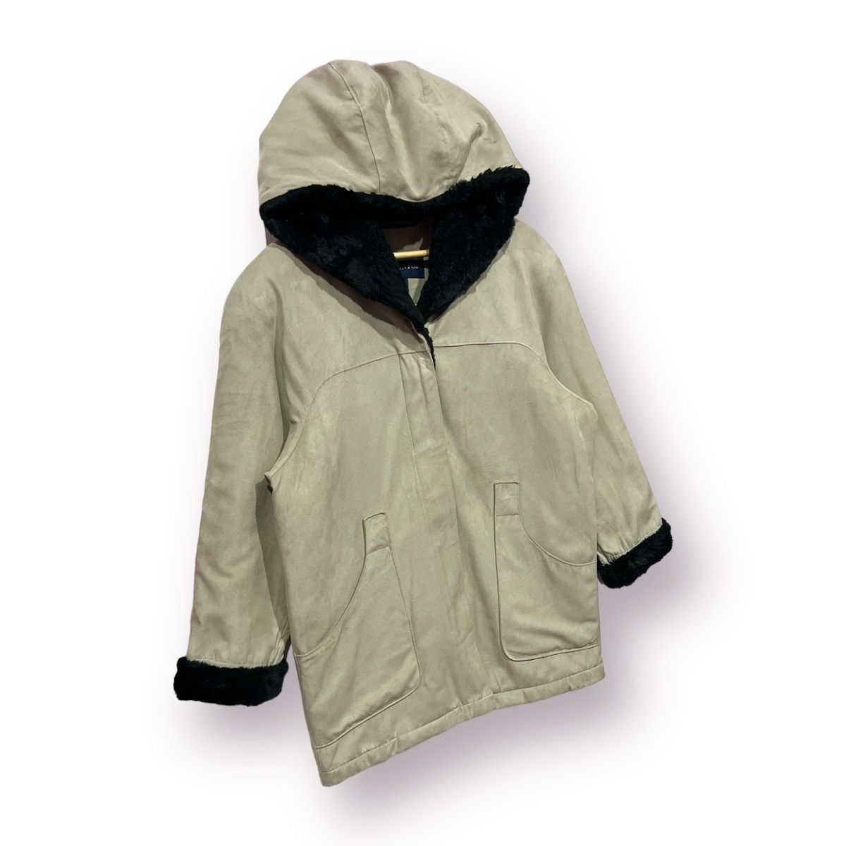 London Fog × Other 🔥 LONDON FOG FAKE LEATHER JACKET FLEECE LINED HOOD - M Size US M / EU 48-50 / 2 - 3 Thumbnail