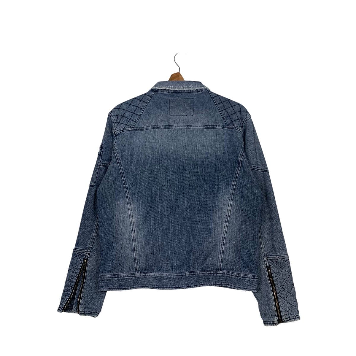 Japanese Brand GLOW KICK’S Workwear Rugged Jean Denim Jacket #2582-C117 Size US L / EU 52-54 / 3 - 7 Thumbnail
