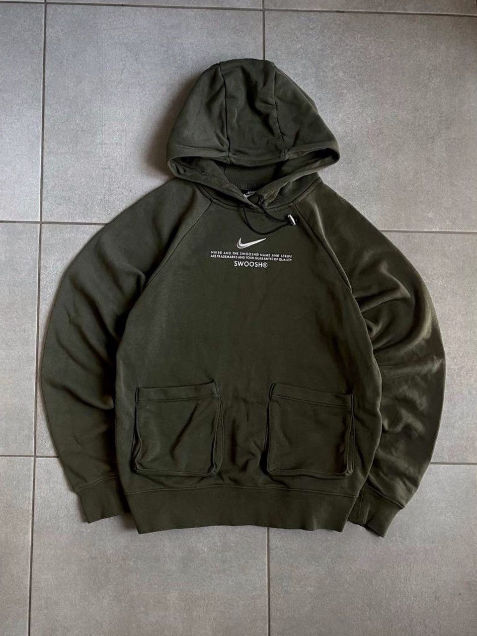 Nike Nike Hoodie Multipocket Big Logo Swoosh Size US XS / EU 42 / 0 - 1 Thumbnail
