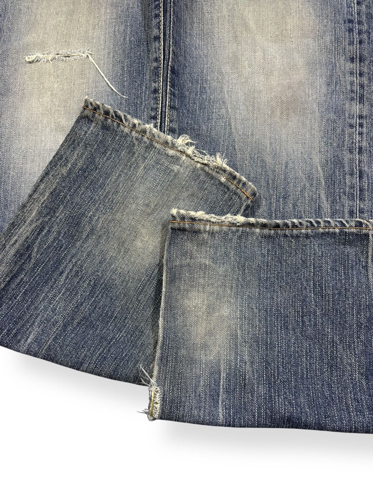 Edwin Vintage Edwin 505axx Selvedge Straight Leg Distressed Jeans Size US 32 / EU 48 - 11 Thumbnail
