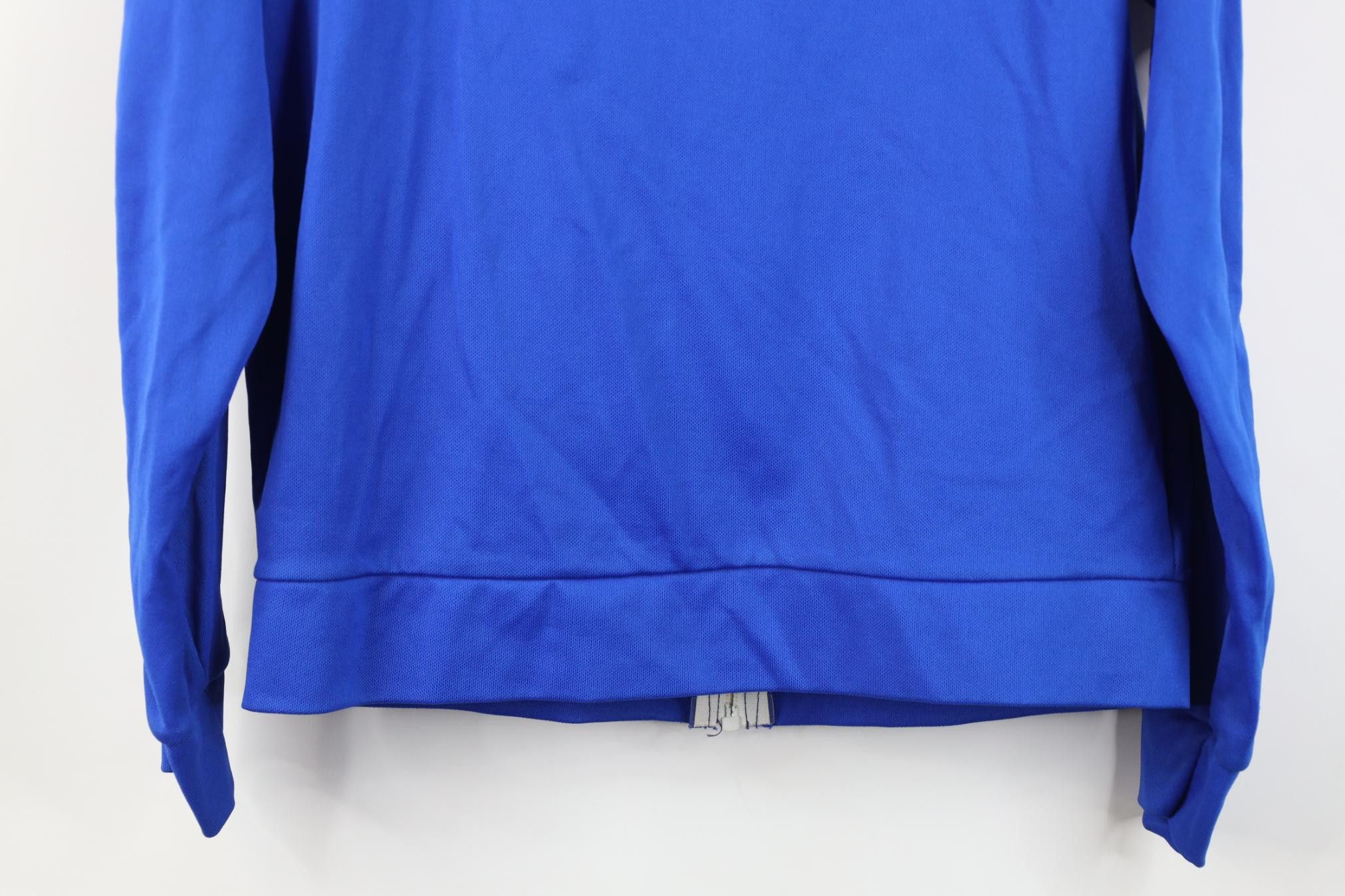 Vintage Vintage 70s Knit Warm Up Soccer Tennis Jacket Royal Blue USA Size S / US 4 / IT 40 - 16 Thumbnail