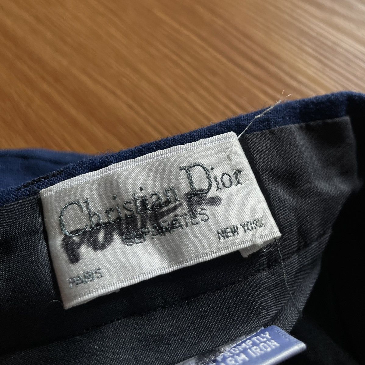Christian Dior Monsieur pleated pants Christian Dior Separates New York Size US 30 / EU 46 - 7 Thumbnail