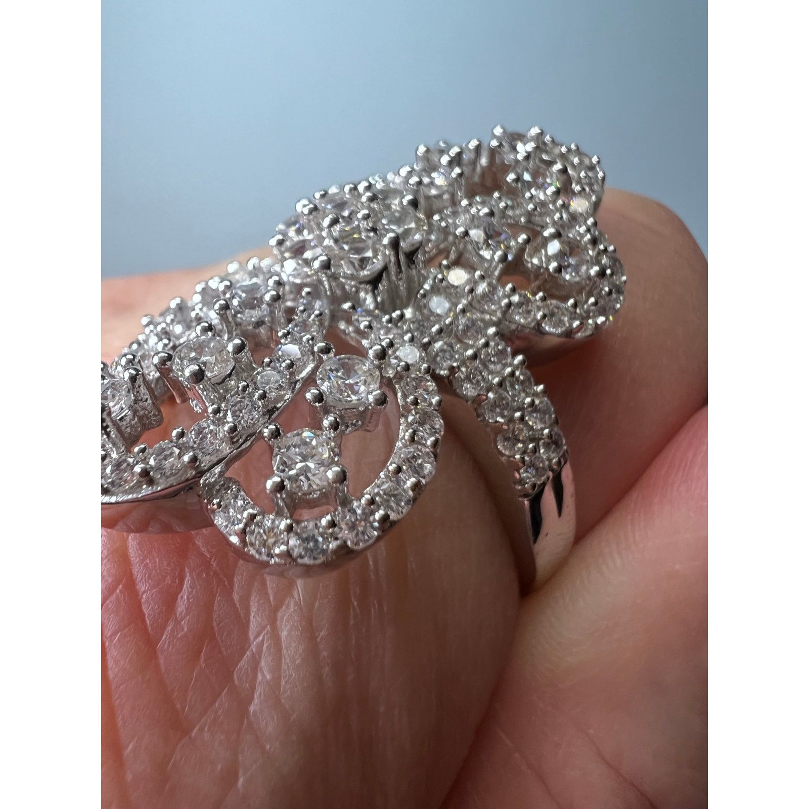 Other CZ cocktail ring In sterling silver size 9.5 Size ONE SIZE - 3 Thumbnail