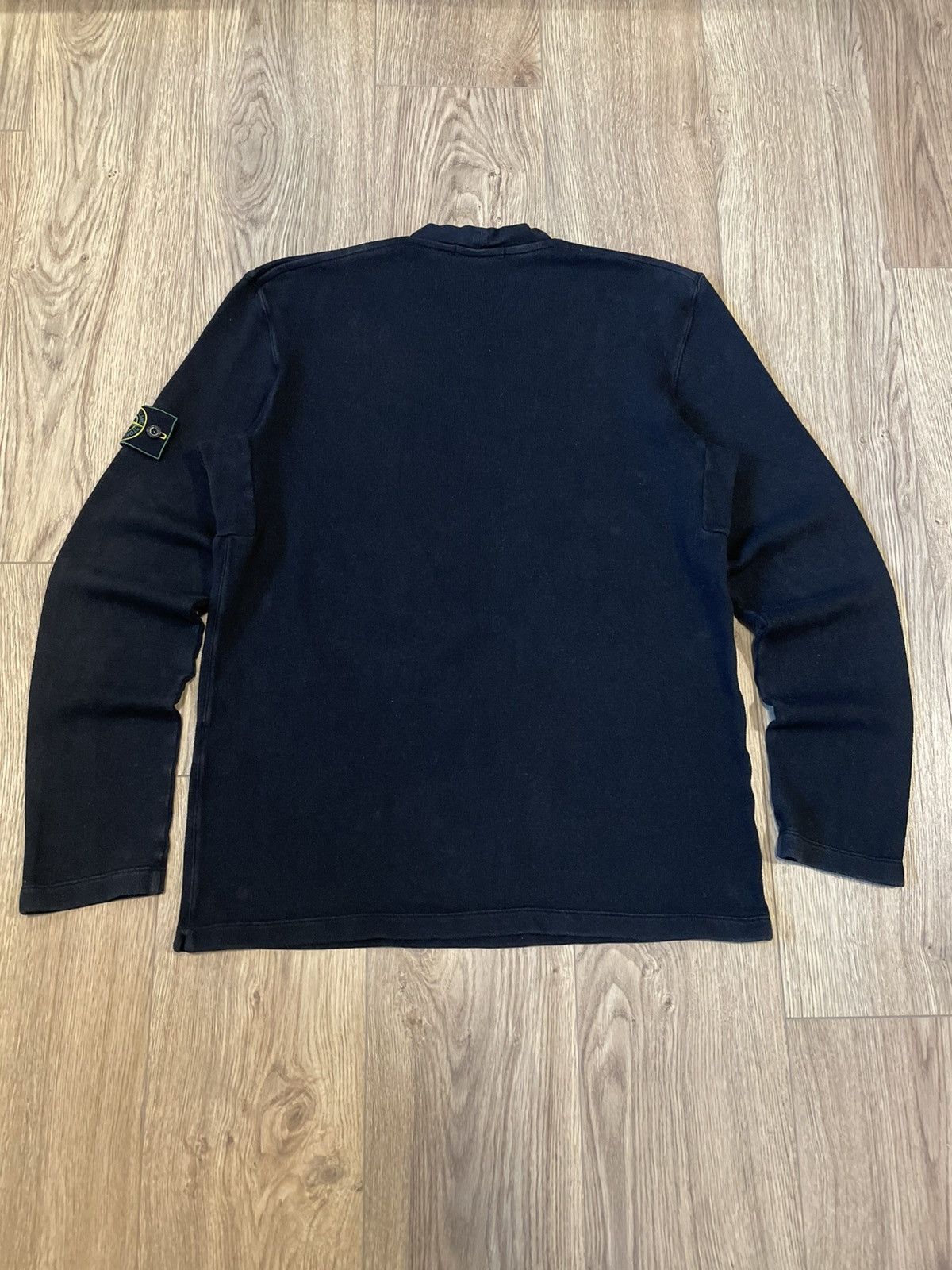 Stone Island Vintage Stone Island Black Sweatshirt 2007ss Size US L / EU 52-54 / 3 - 15 Thumbnail