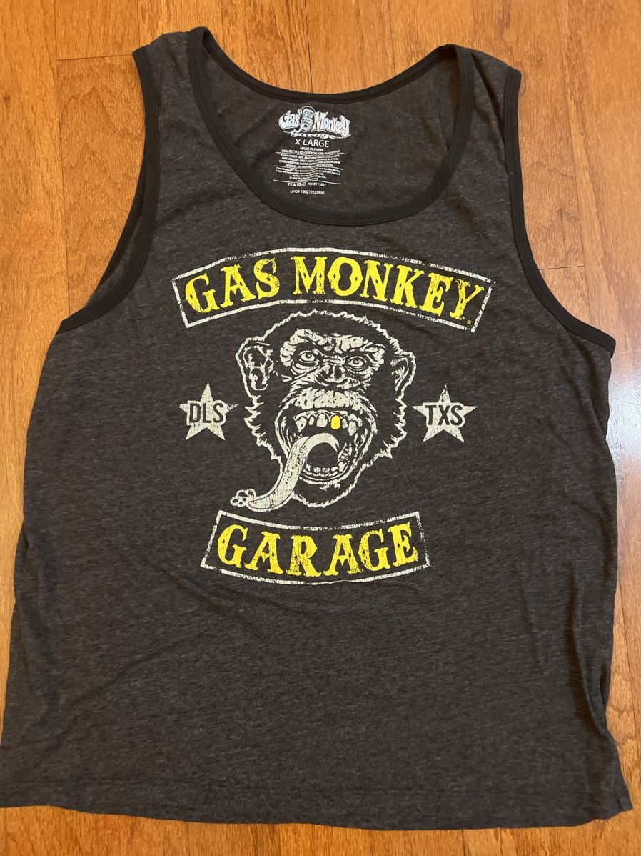 Vintage Vintage Gas Monkey tank top! Size US XL / EU 56 / 4 - 1 Thumbnail