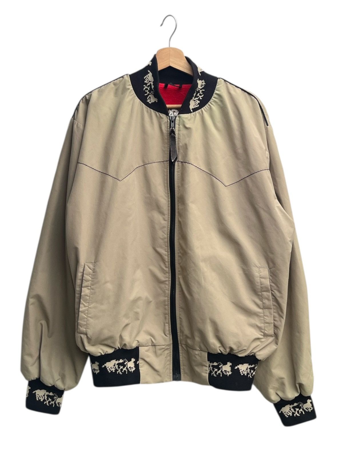 90’s Schaefer Outfitter Western Bomber Jacket Made in USA