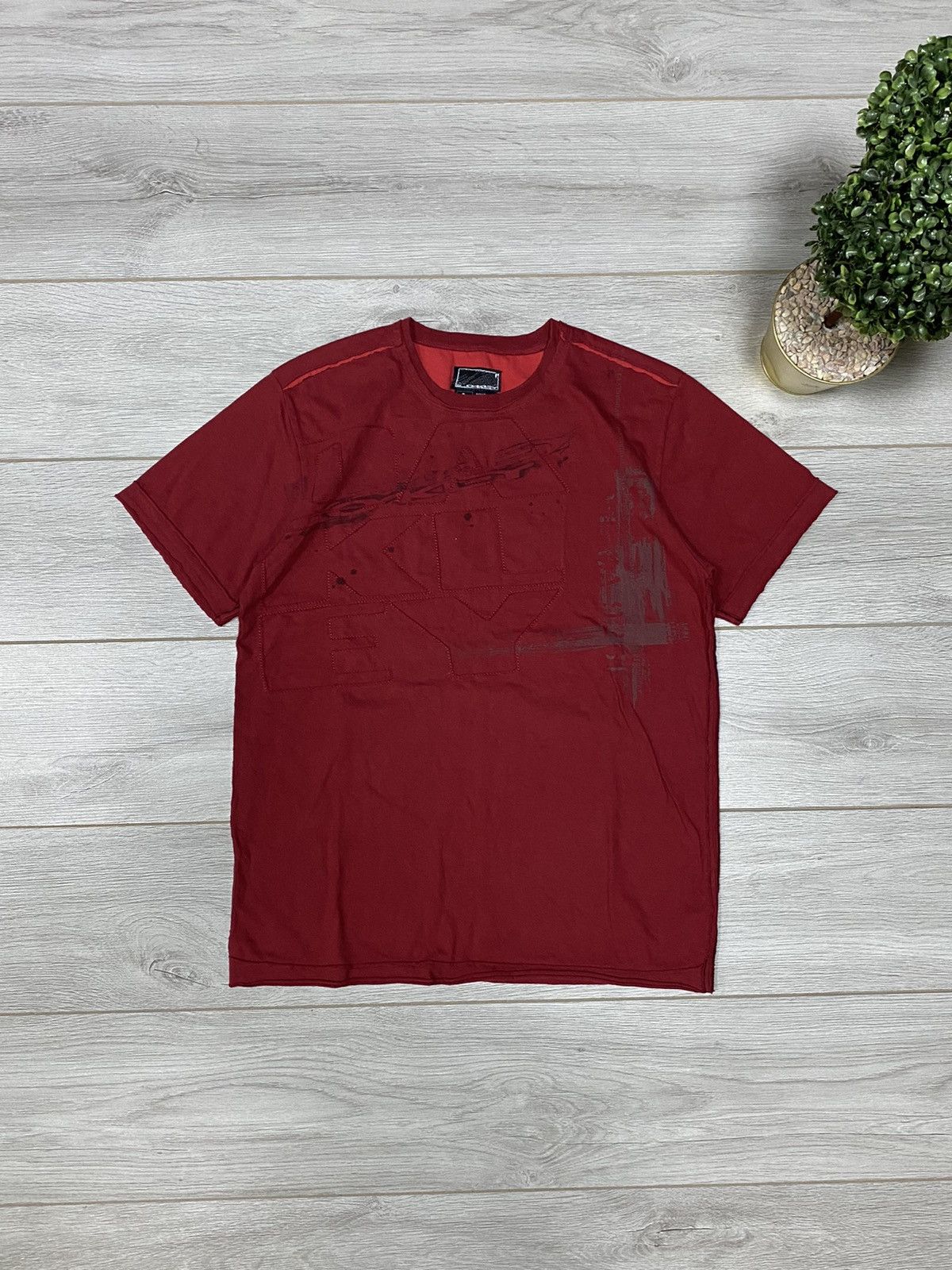 Oakley Oakley vintage circle big print logo t-shirt Size US L / EU 52-54 / 3 - 4 Thumbnail