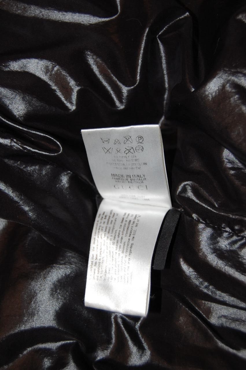 Gucci Gucci Black Nylon Puffer 2008 Size US S / EU 44-46 / 1 - 8 Thumbnail