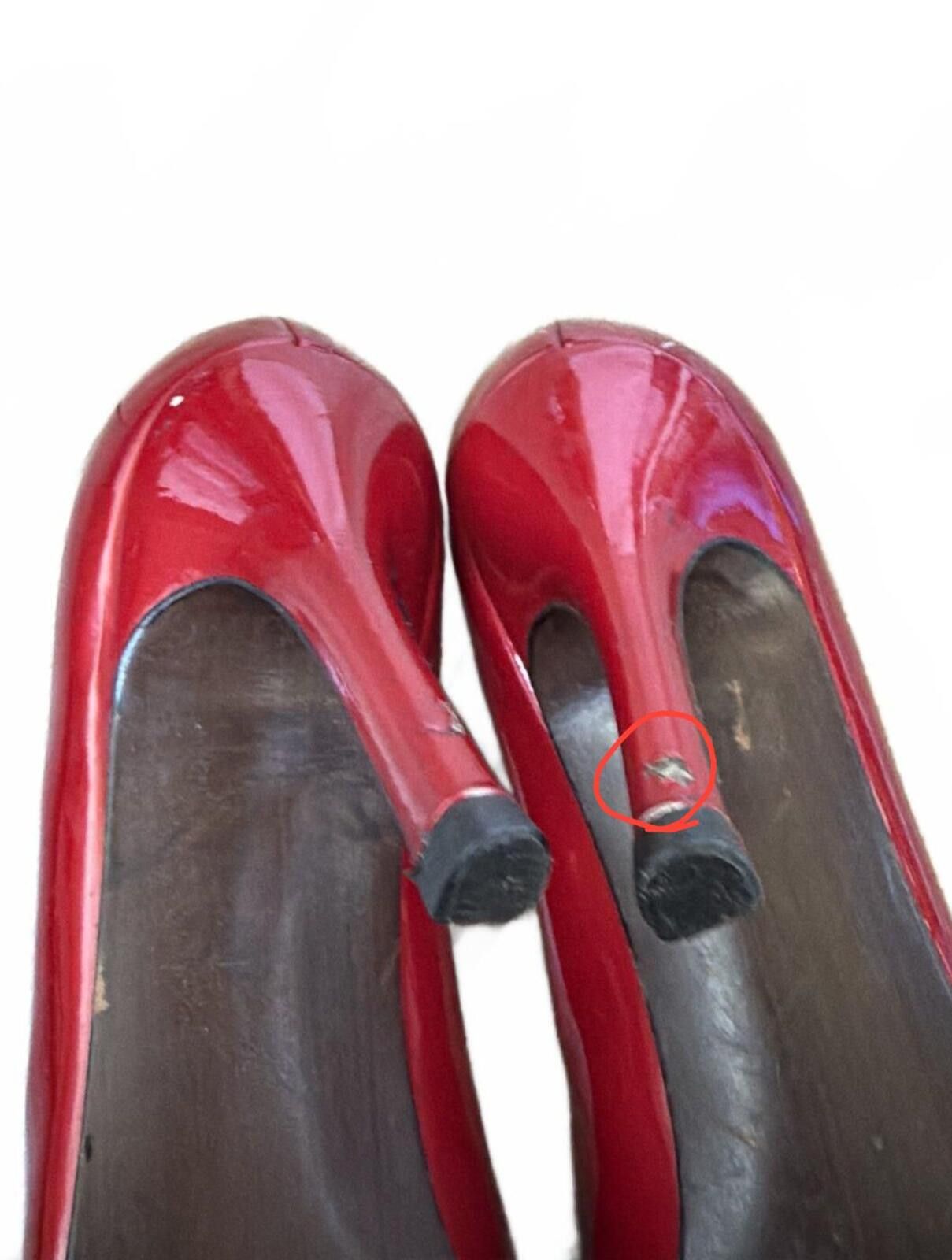 Stuart Weitzman Vintage Stuart Weitzman Red Patent Heels 9.5 Size US 9.5 / IT 39.5 - 5 Thumbnail