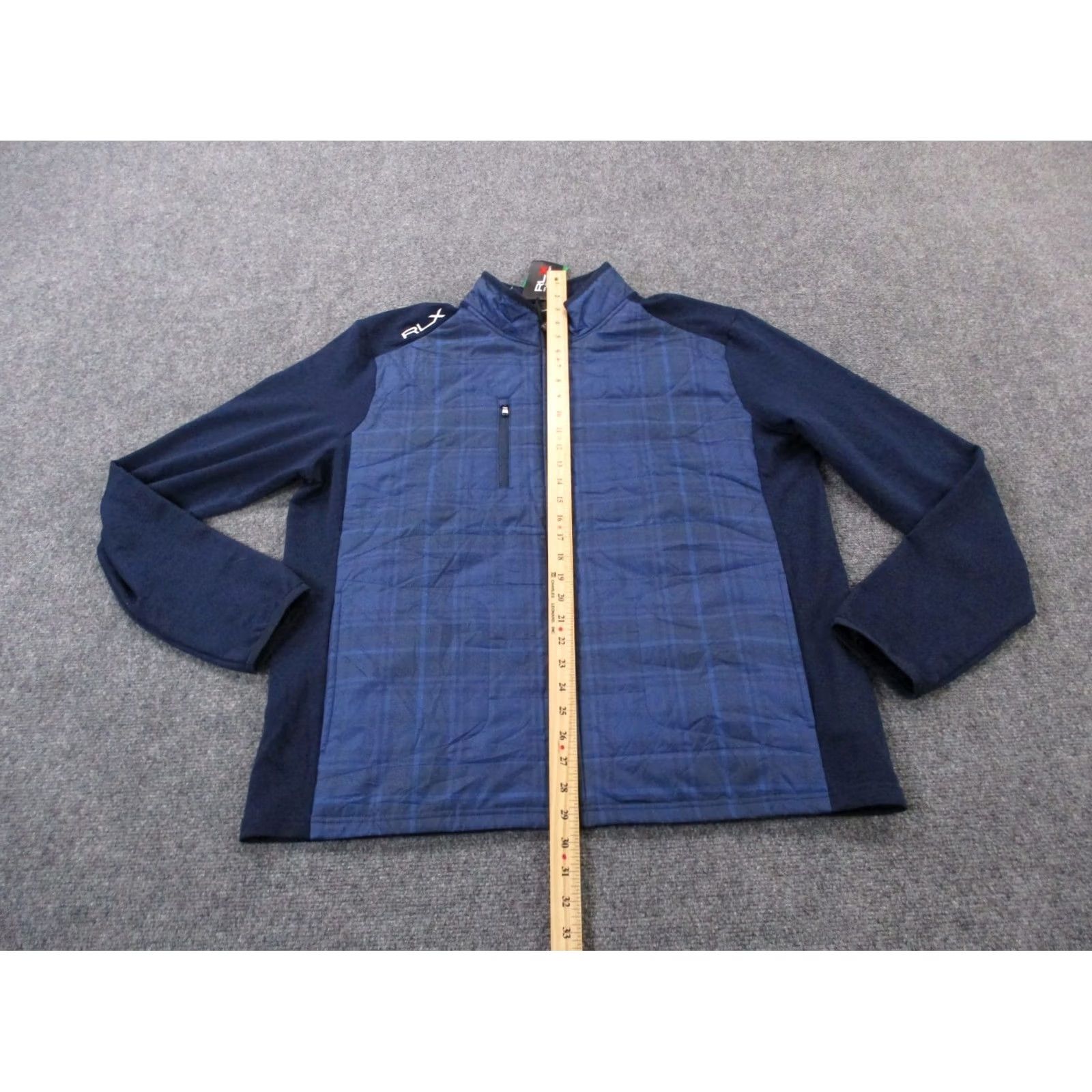 Ralph Lauren Ralph Lauren RLX Jacket Mens XL Windbreaker Insulated Lightweight NEW Blue Polyester Zip Pockets Logo Lined Size US XL / EU 56 / 4 - 4 Thumbnail