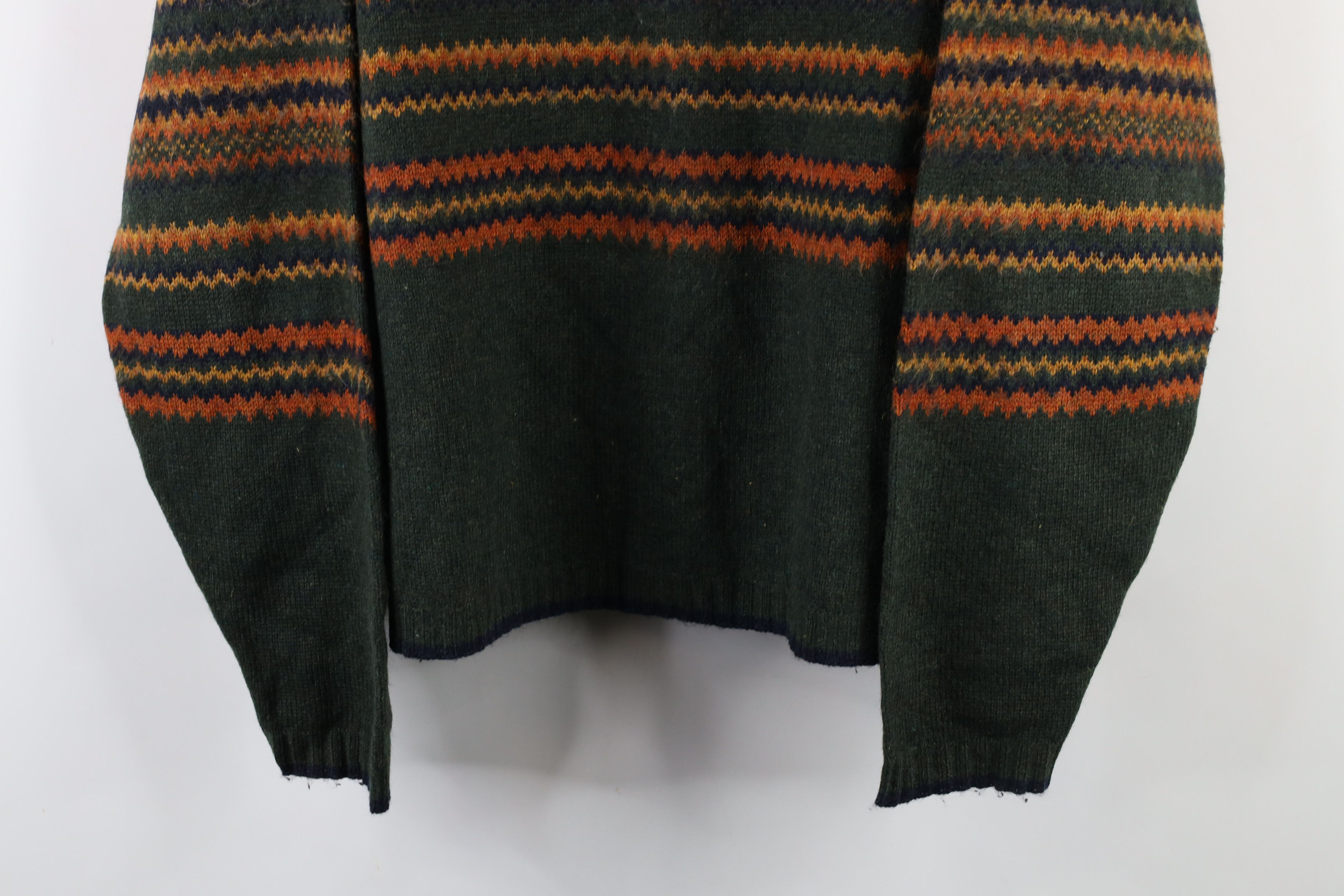 Vintage Vintage 90s Streetwear Rainbow Fair Isle Knit Sweater USA Size M / US 6-8 / IT 42-44 - 3 Thumbnail