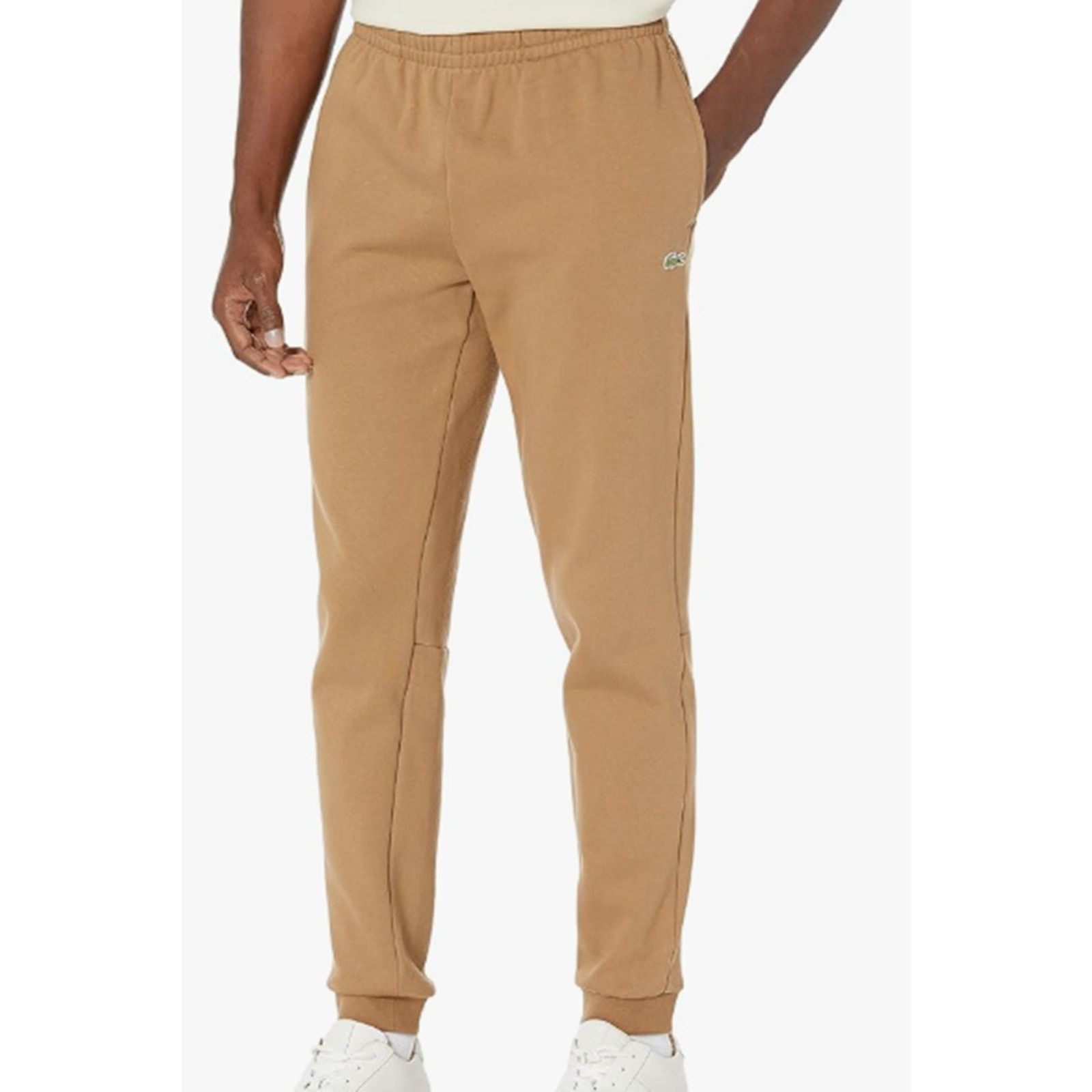 Lacoste Lacoste Men's Tapered Fit Fleece Trackpants Cookie XL Size US 34 / EU 50 - 1 Thumbnail